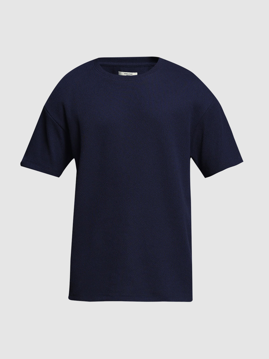Navy Blue Crew Neck T-shirt