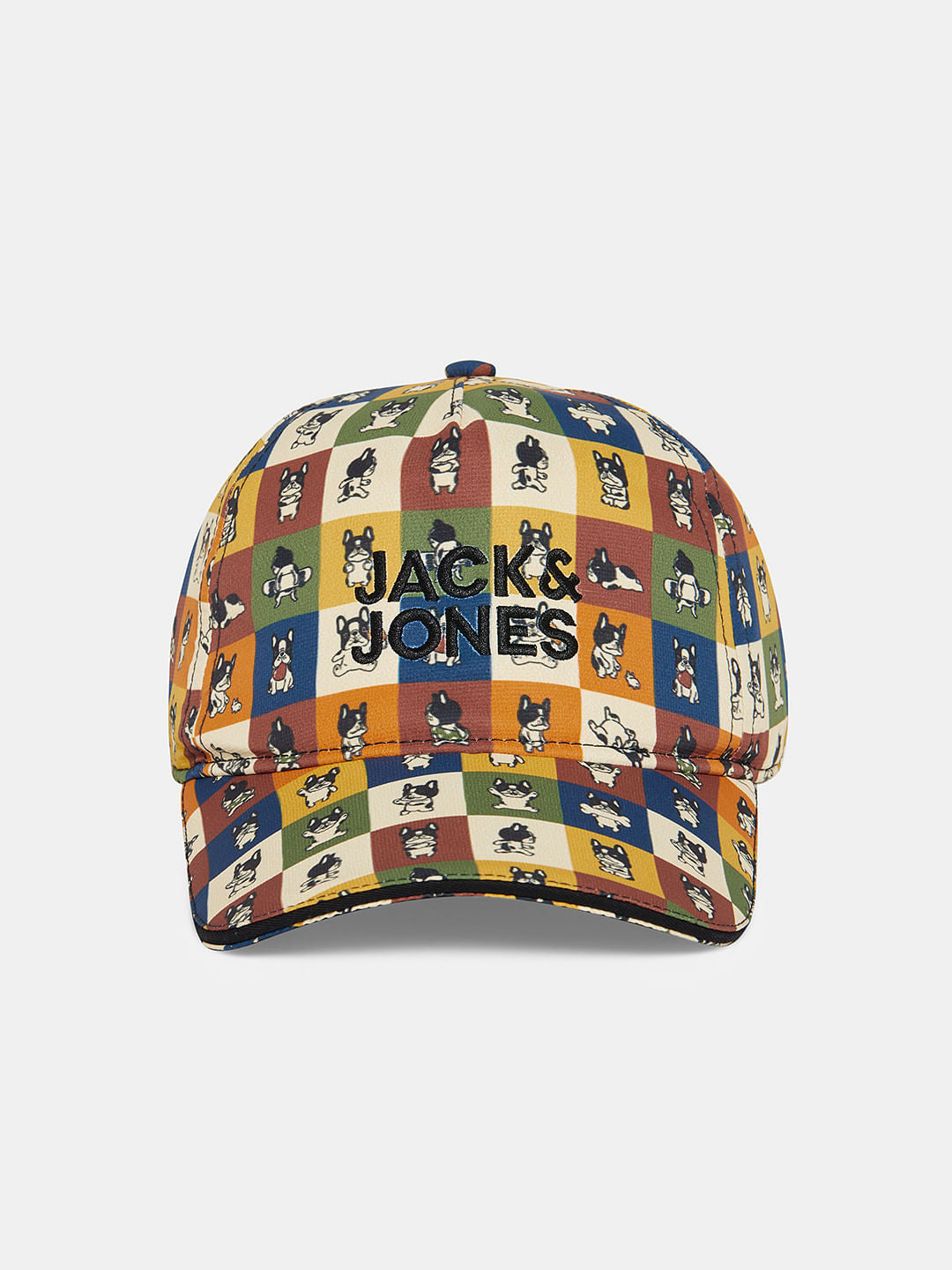 Boys Multi-Colour Doggo Print Cap