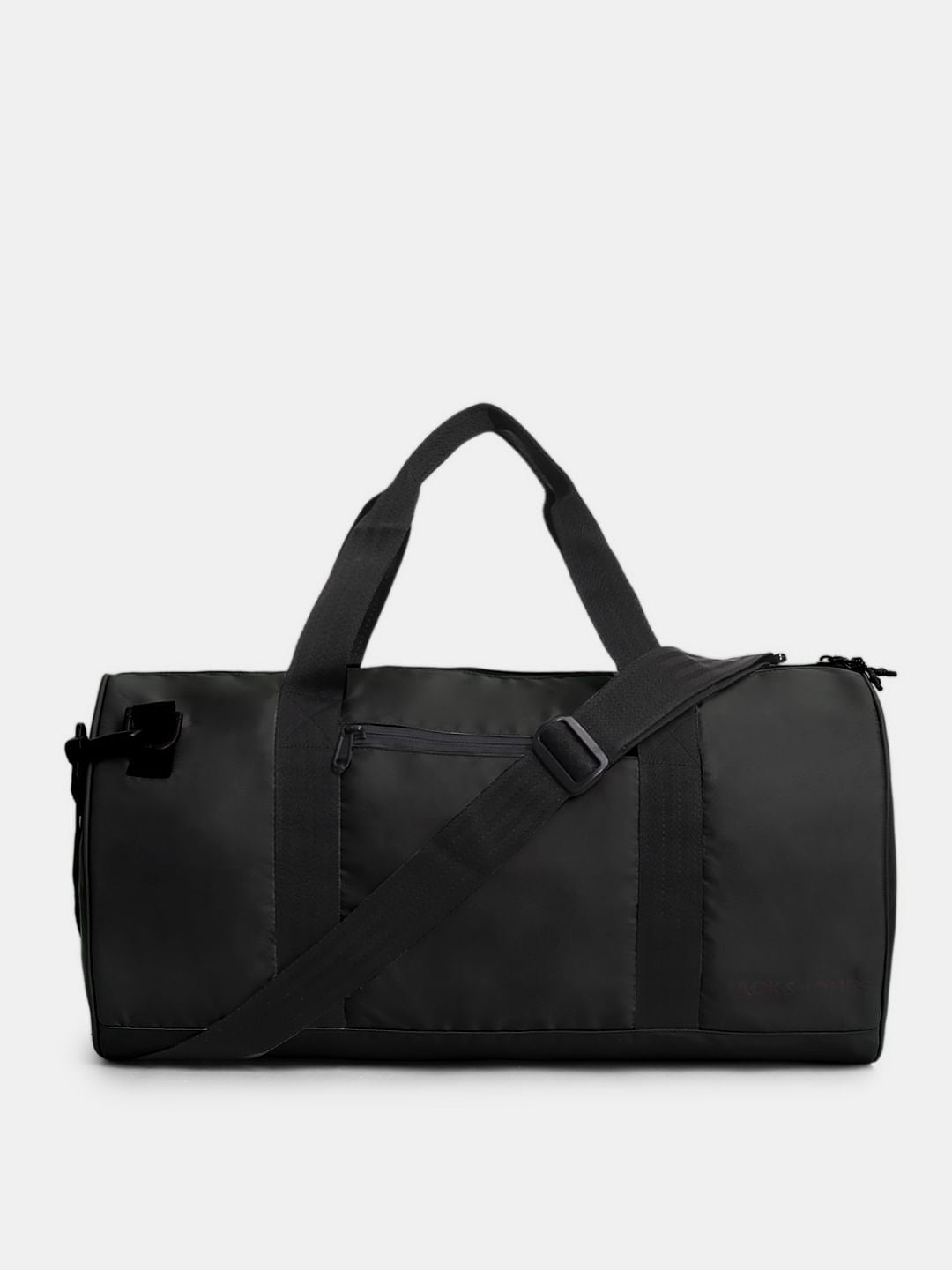 Black Polyester Duffle Bag - ONE