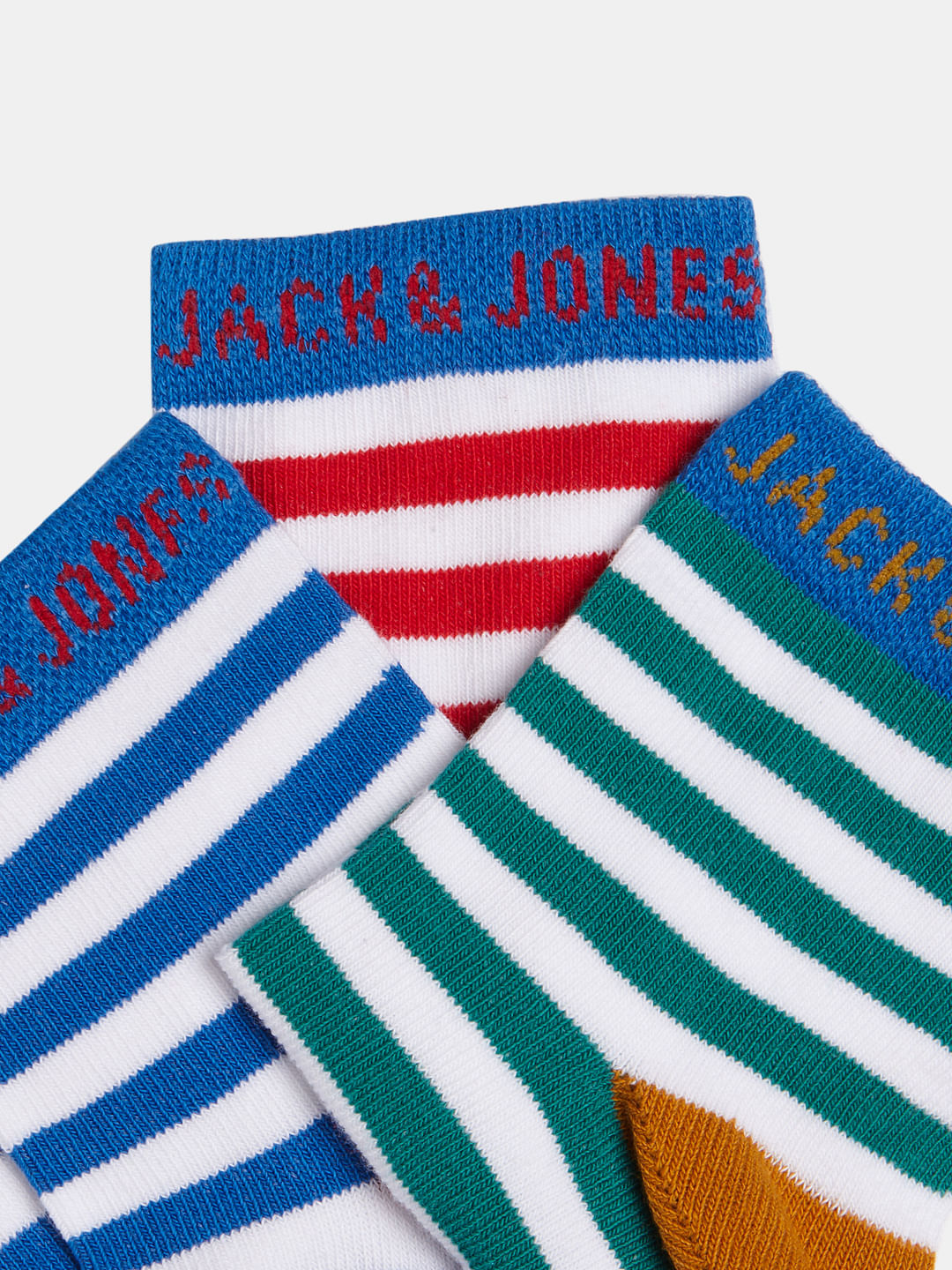 Boys Pack Of 3 Striped Socks