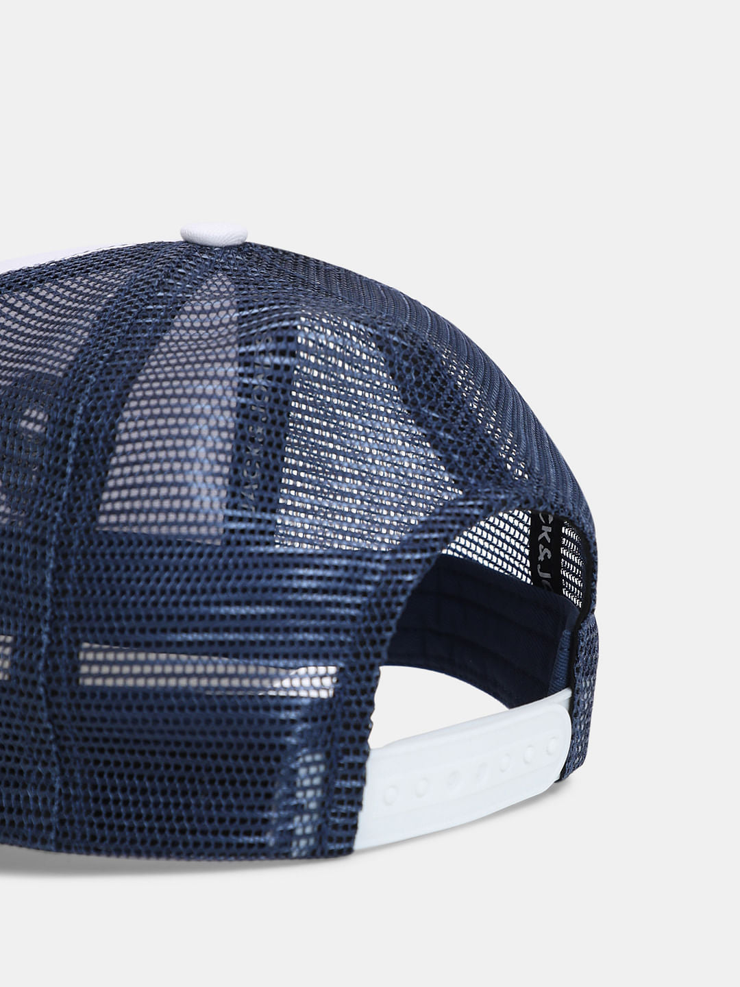 White Printed Trucker Cap