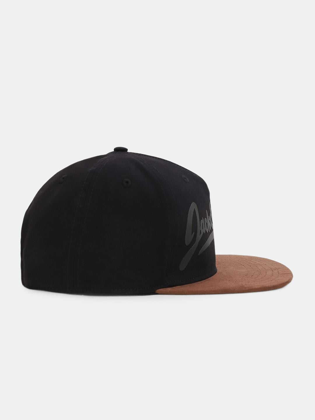 BLACK PRINTED CAP