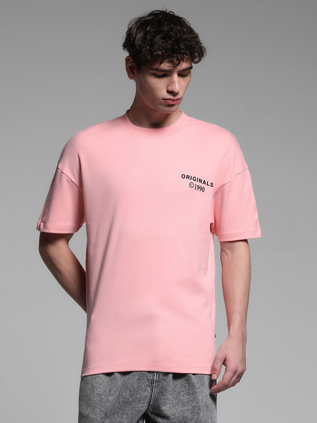 PINK OVERSIZED T-SHIRT