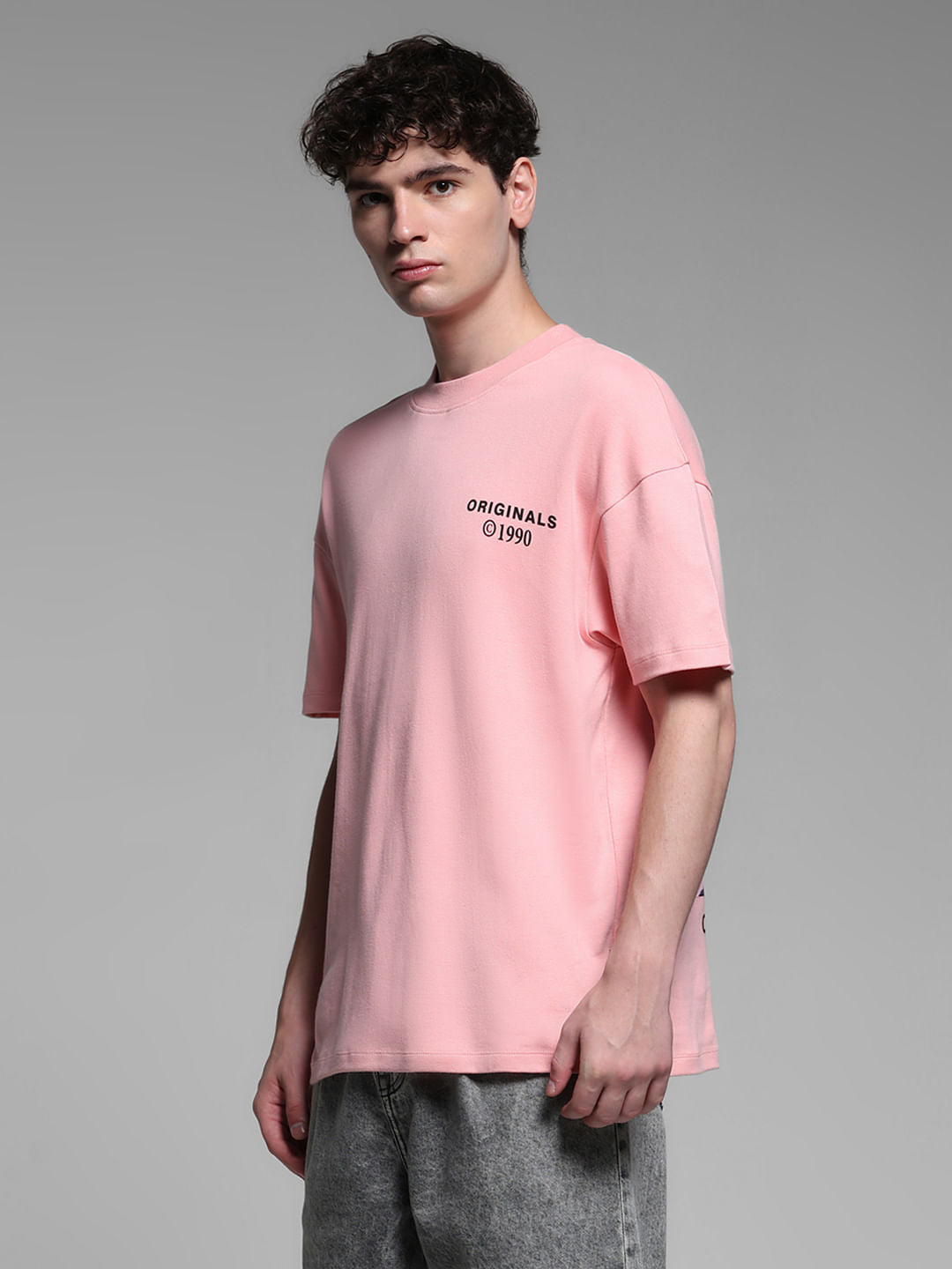 PINK OVERSIZED T-SHIRT