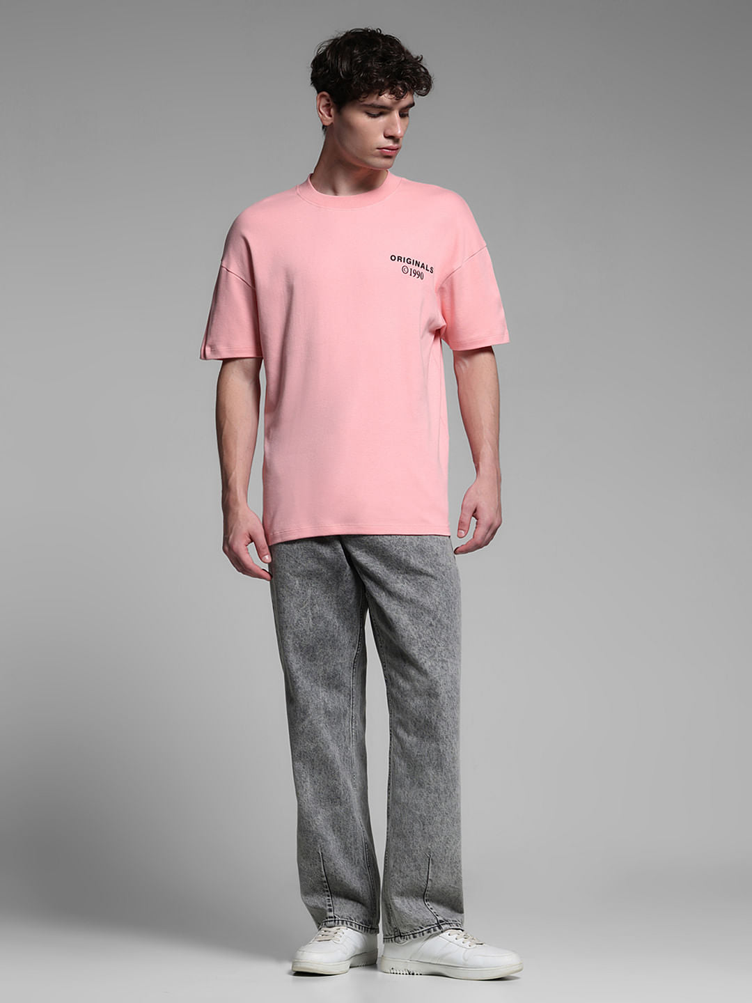 PINK OVERSIZED T-SHIRT