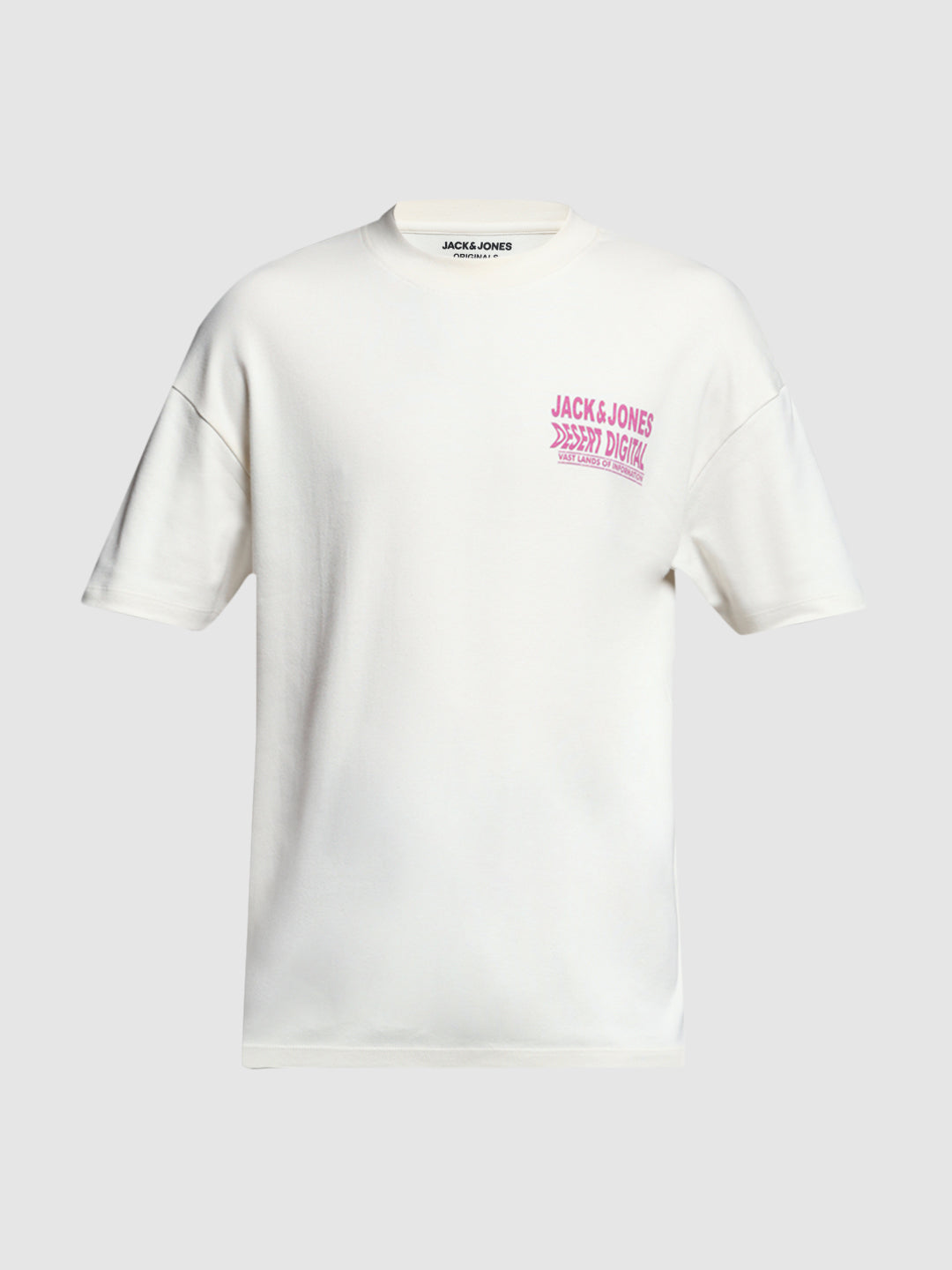 Off-White Printed Oversized Crew Neck T-shirt