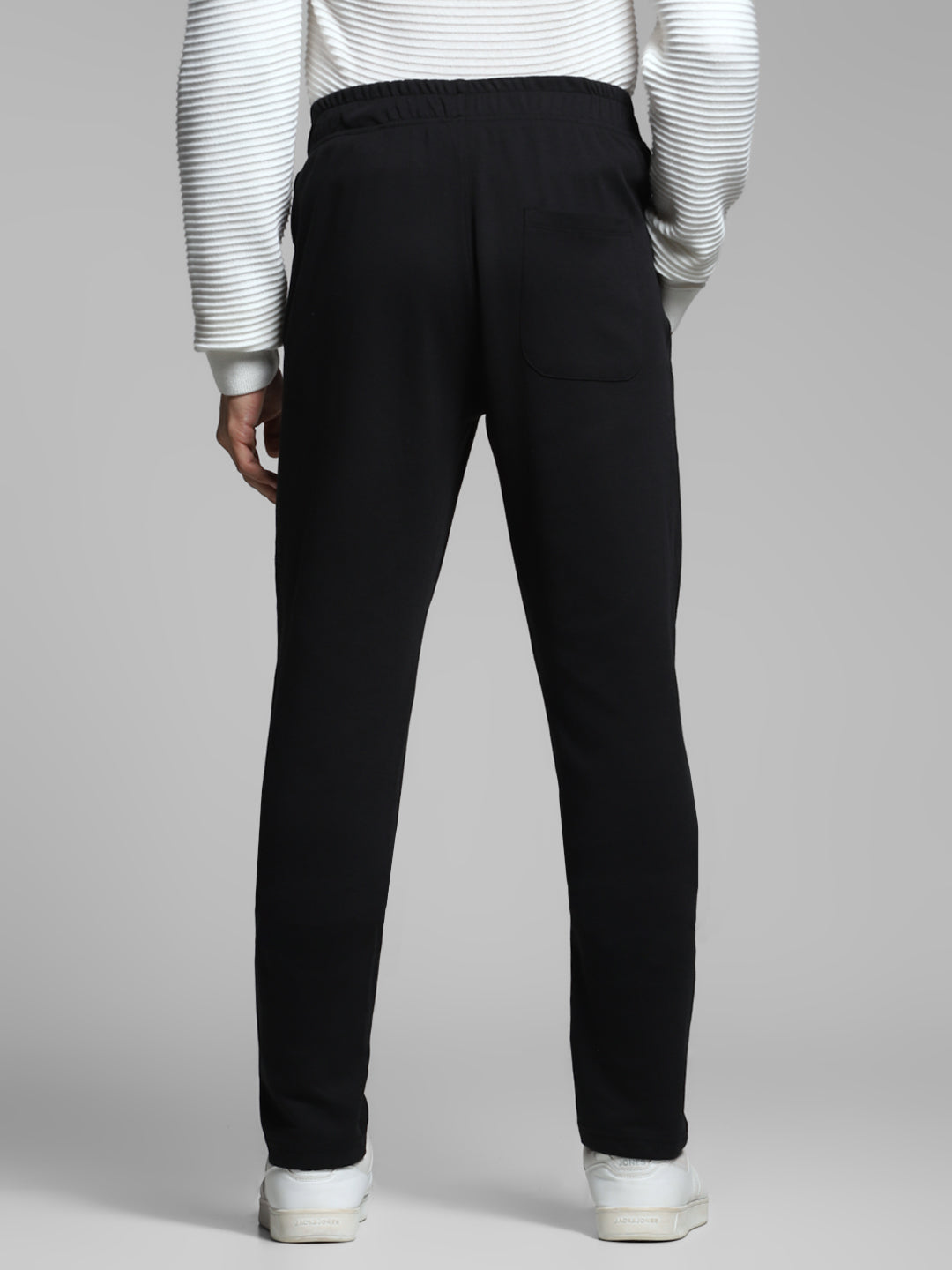 Black Regular Fit Trackpants