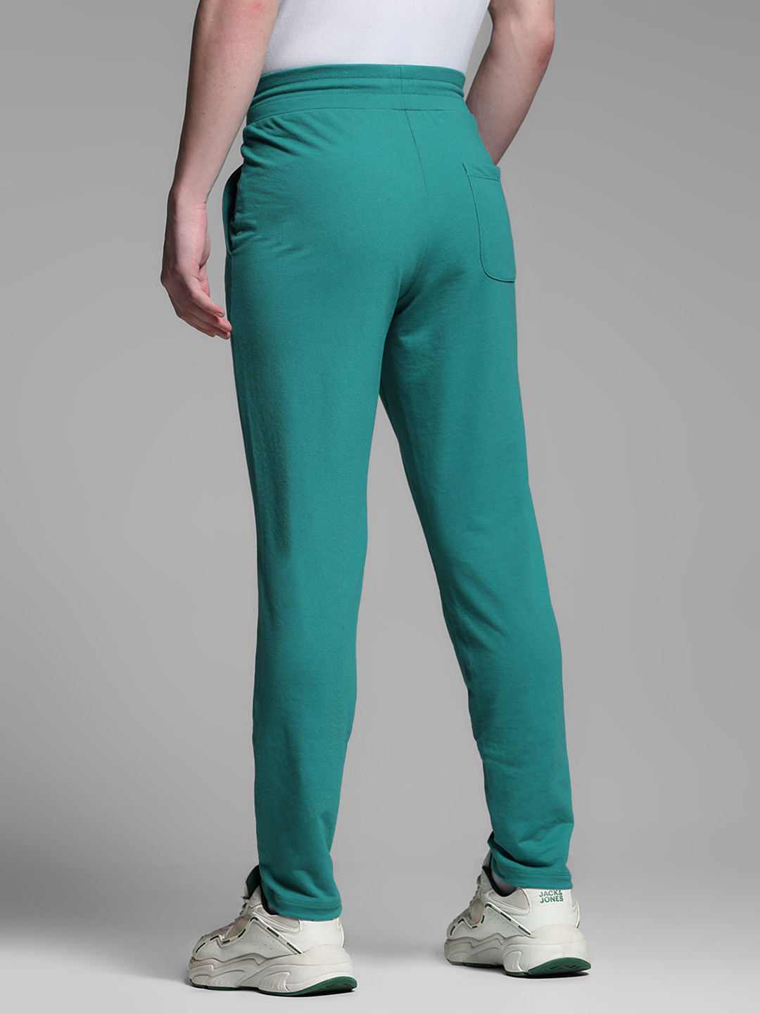 Teal Anti Fit Drawstring Trackpants