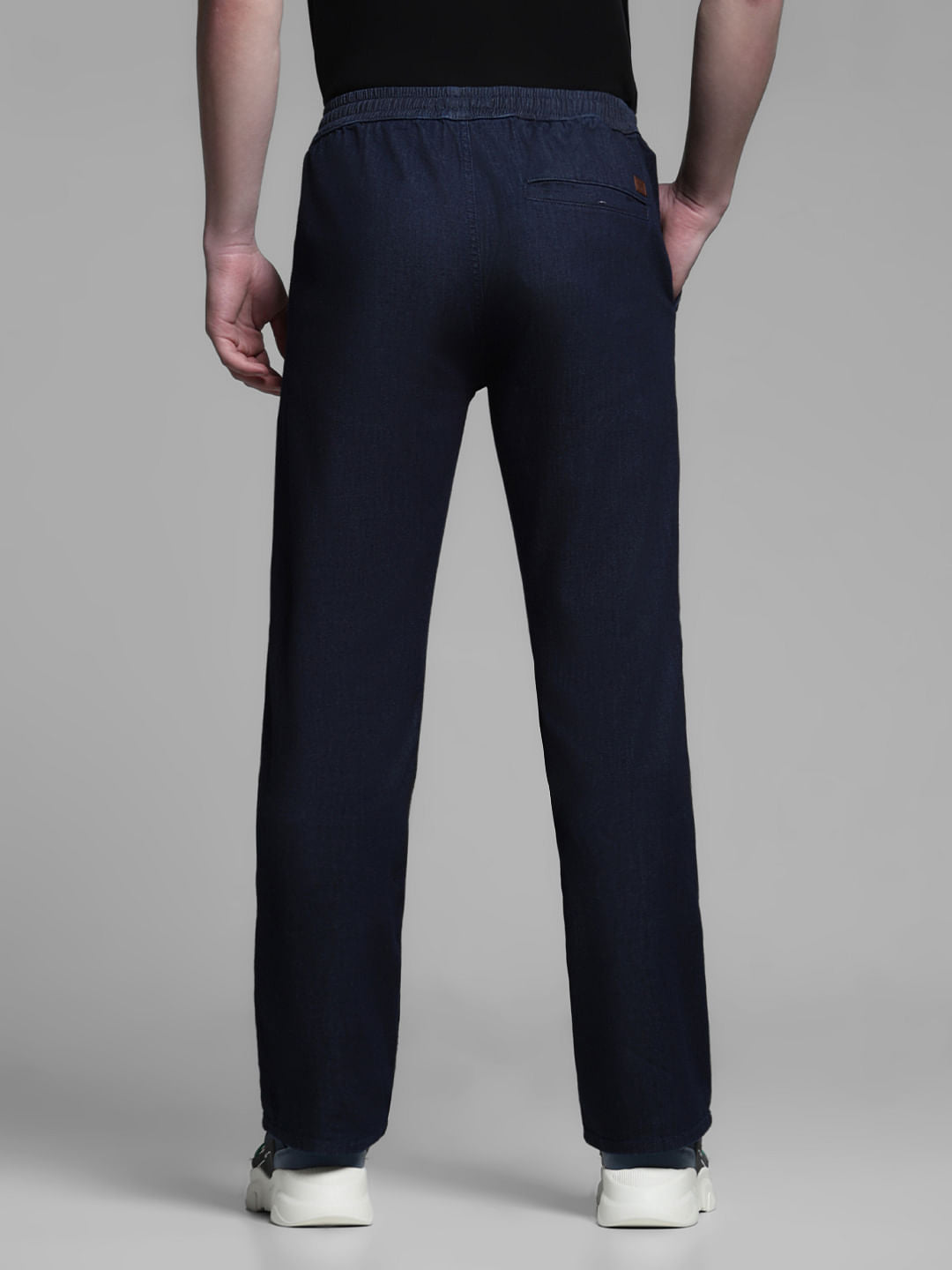 Dark Blue High Rise Cliff Bootcut Jeans