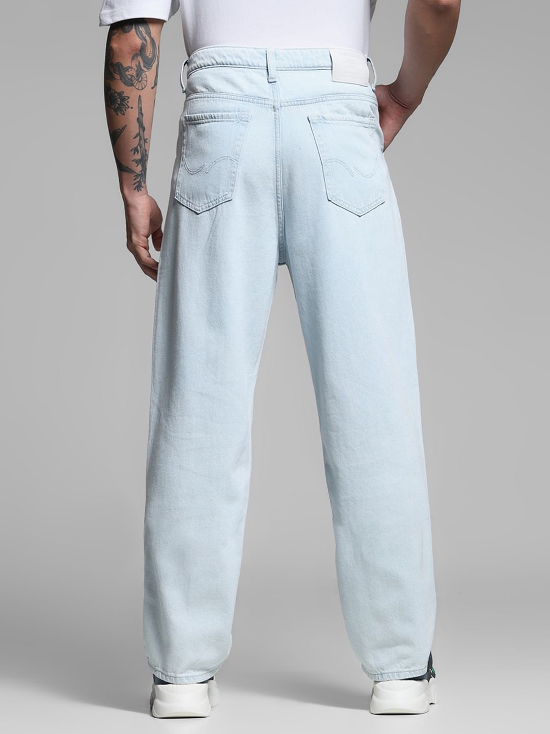 Light Blue High Rise Dario Loose Fit Jeans
