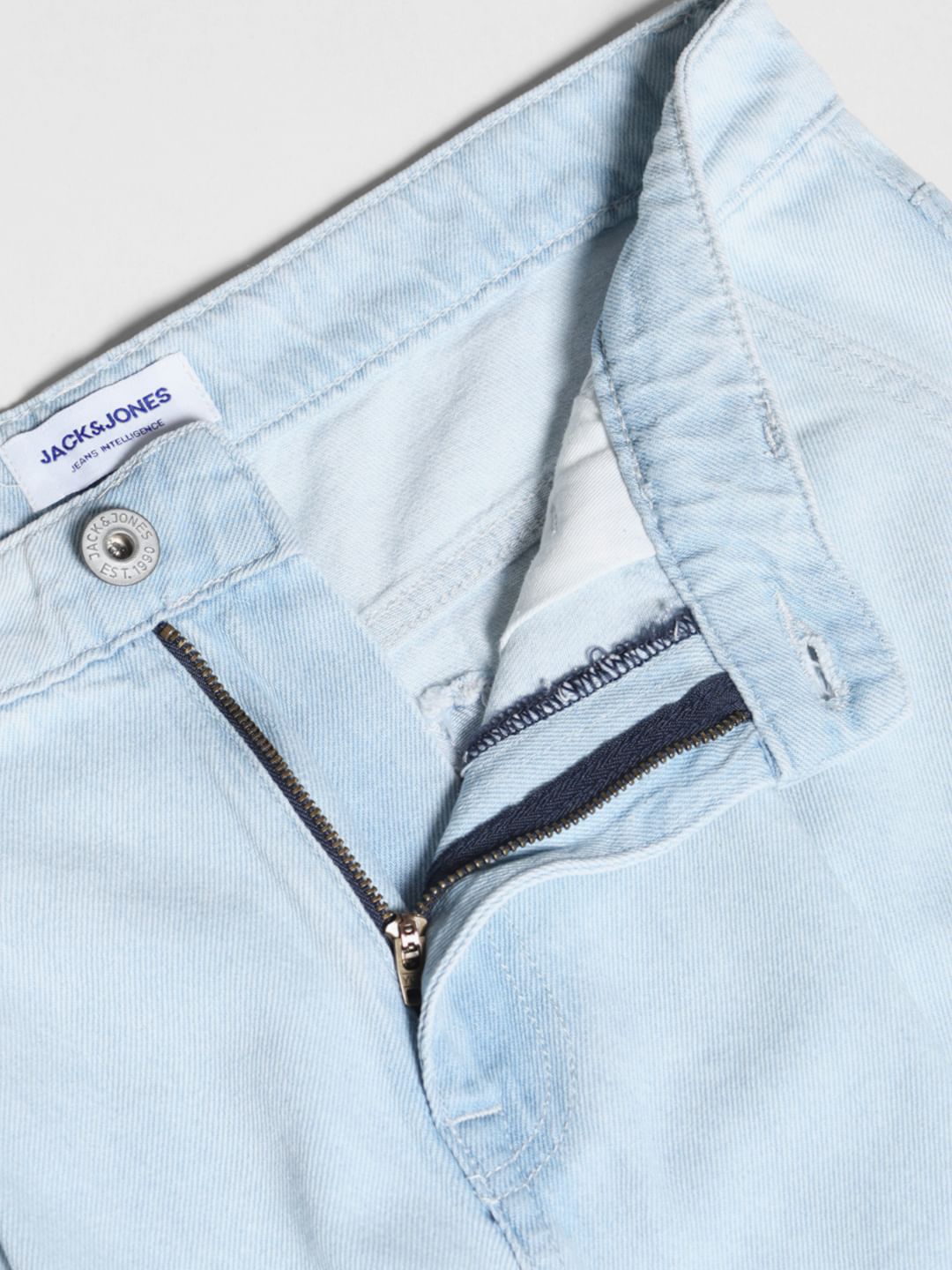 Light Blue High Rise Dario Loose Fit Jeans