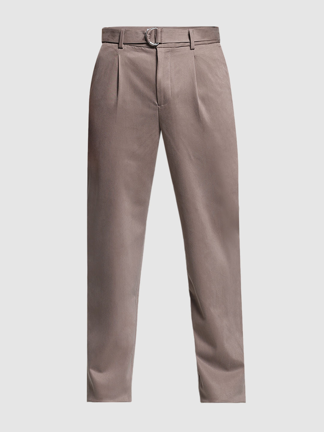 Mocha Rayon Loose Fit Pants