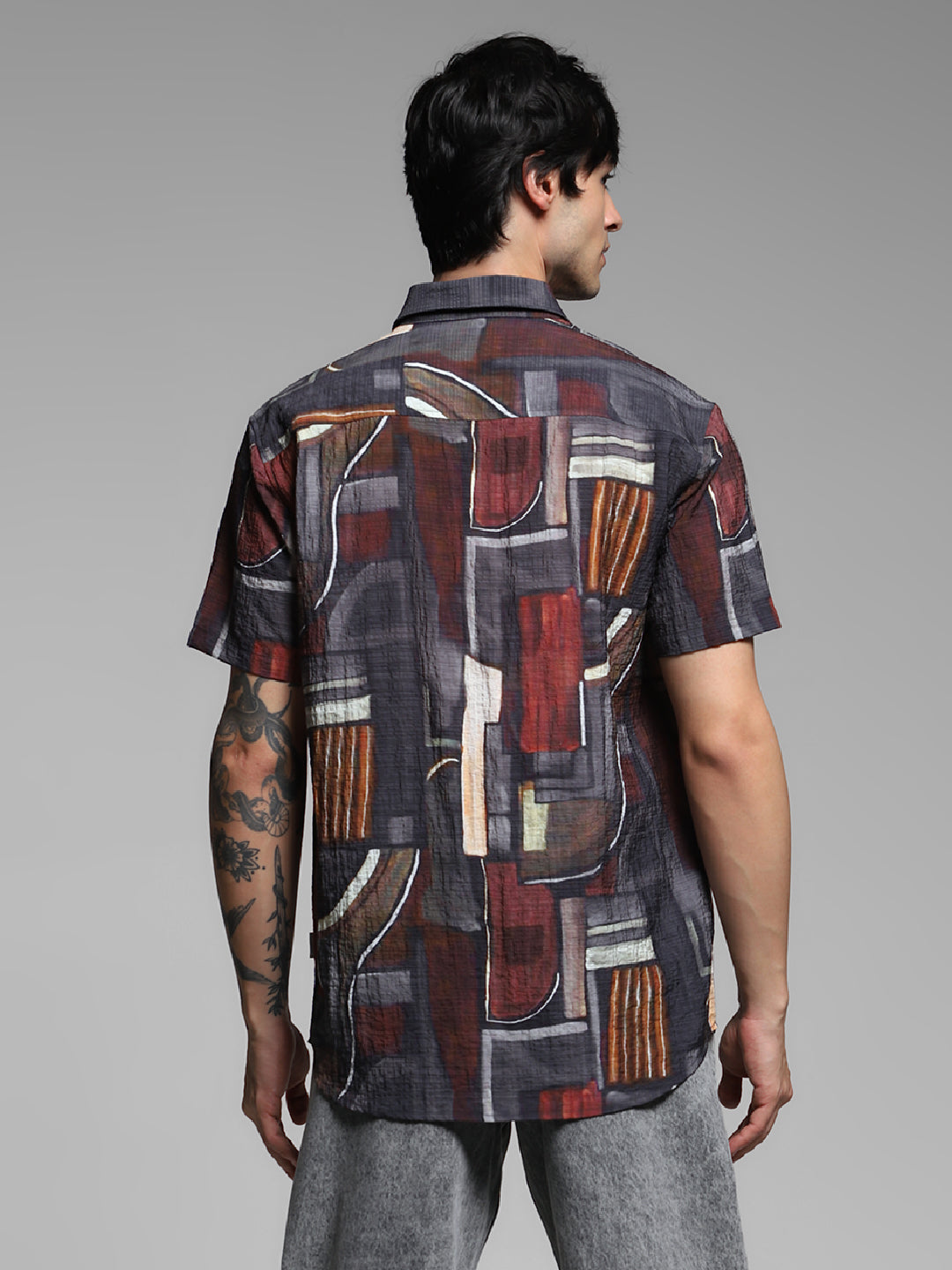 Printed Comfort Fit Shirt