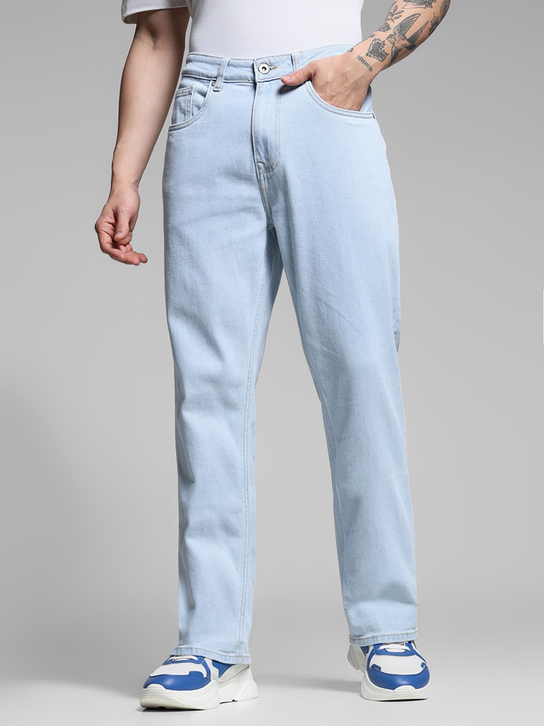 Light Blue High Rise Ray Bootcut Jeans - 28/30
