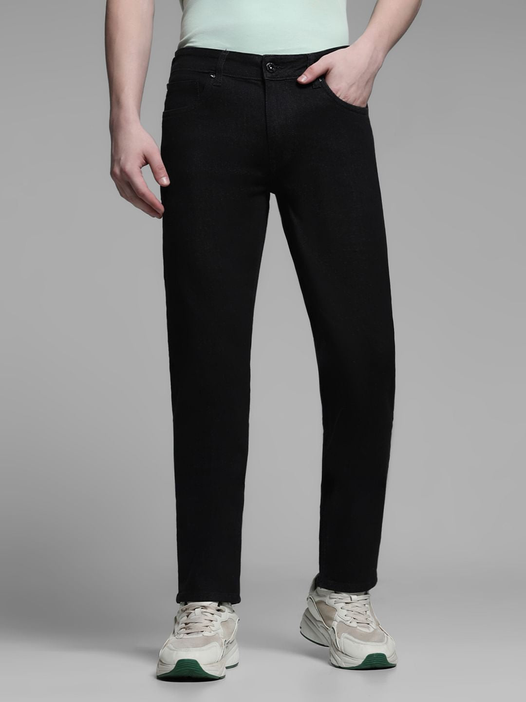 Black Low Rise Ben Skinny Jeans - 28/30