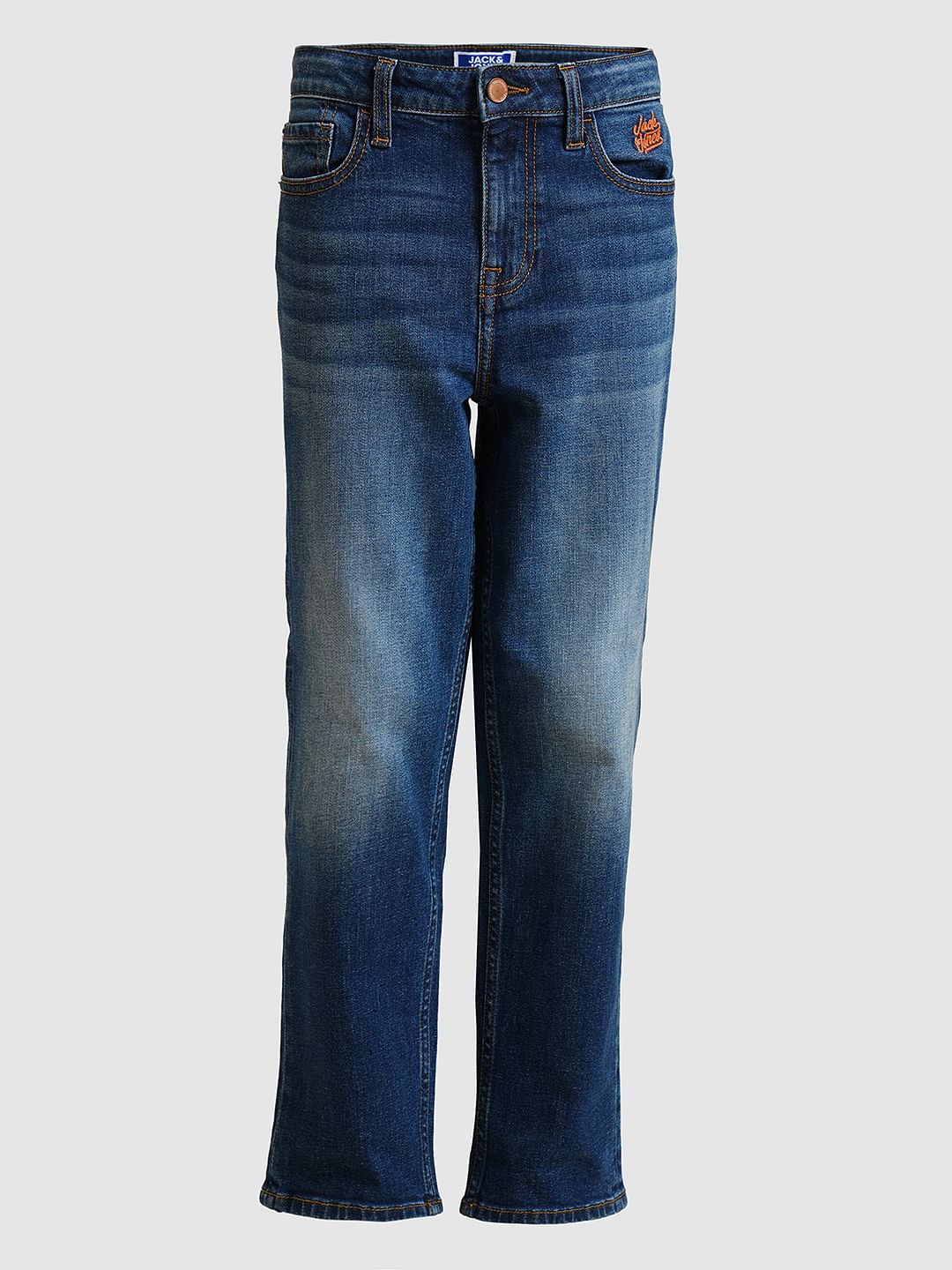 Boys Blue Clark Regular Fit Jeans