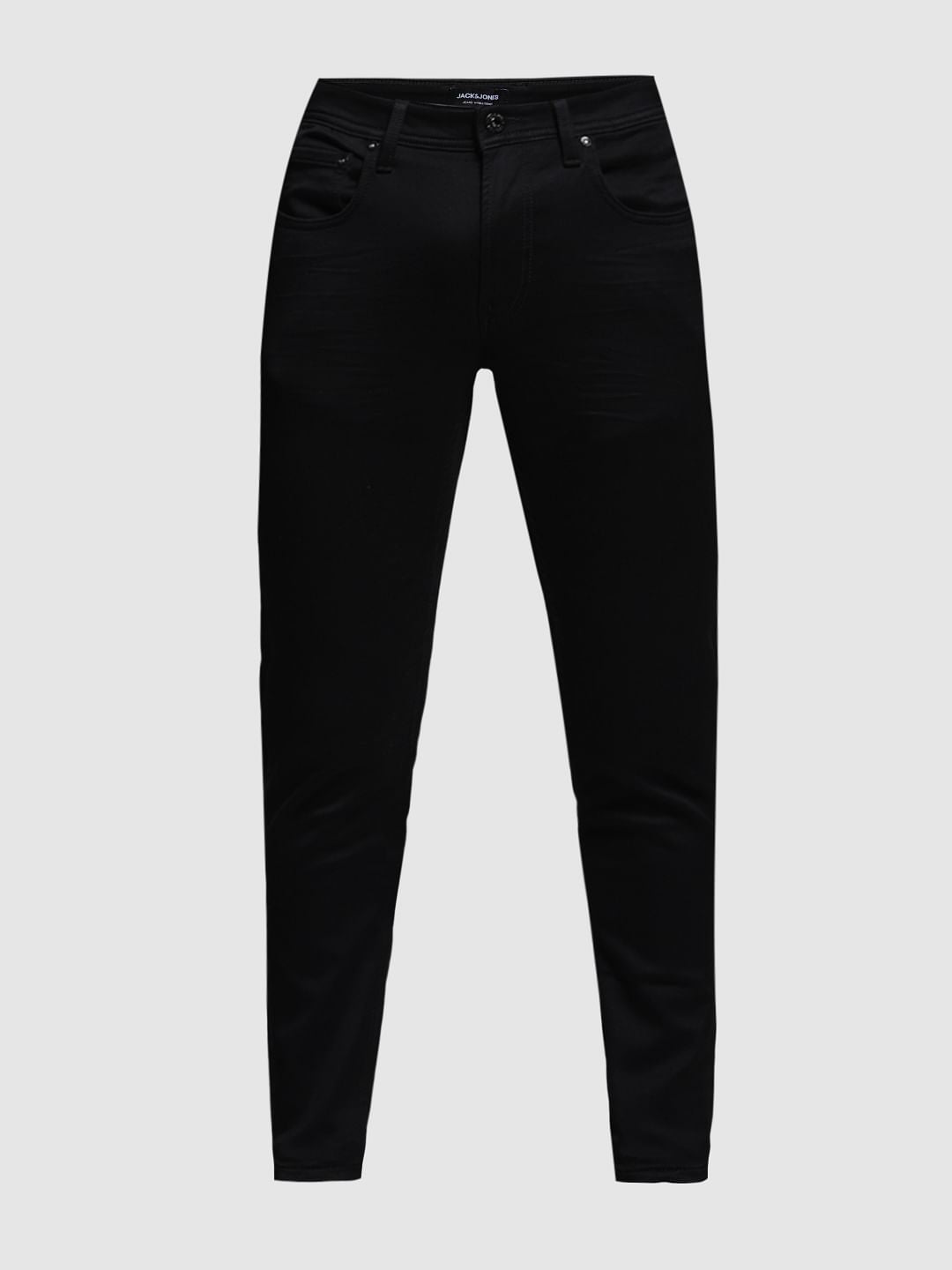 Buy Washed Brak Slim Fit Jeans - Black for Mens Online at