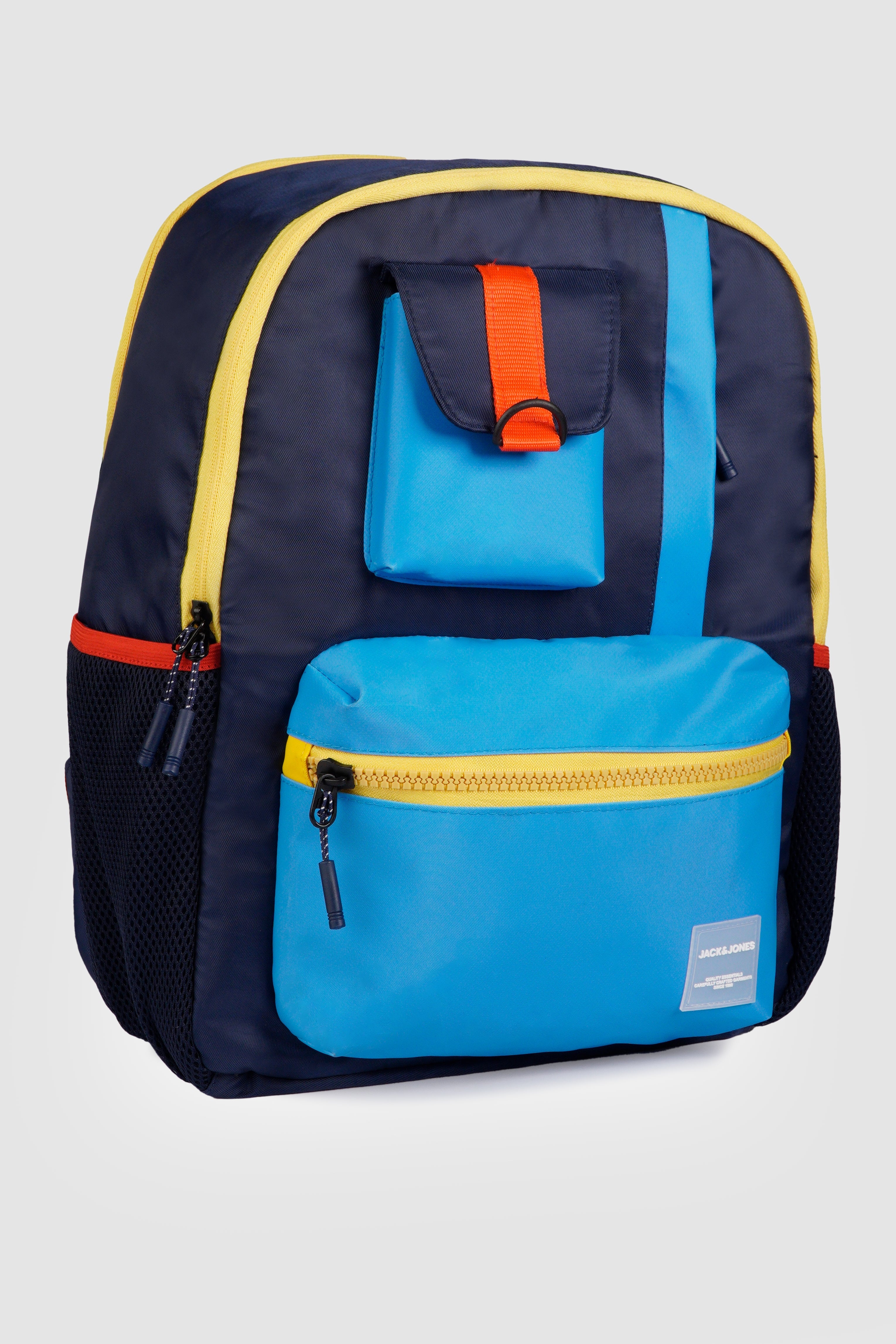 Boys Colourblocked Backpack