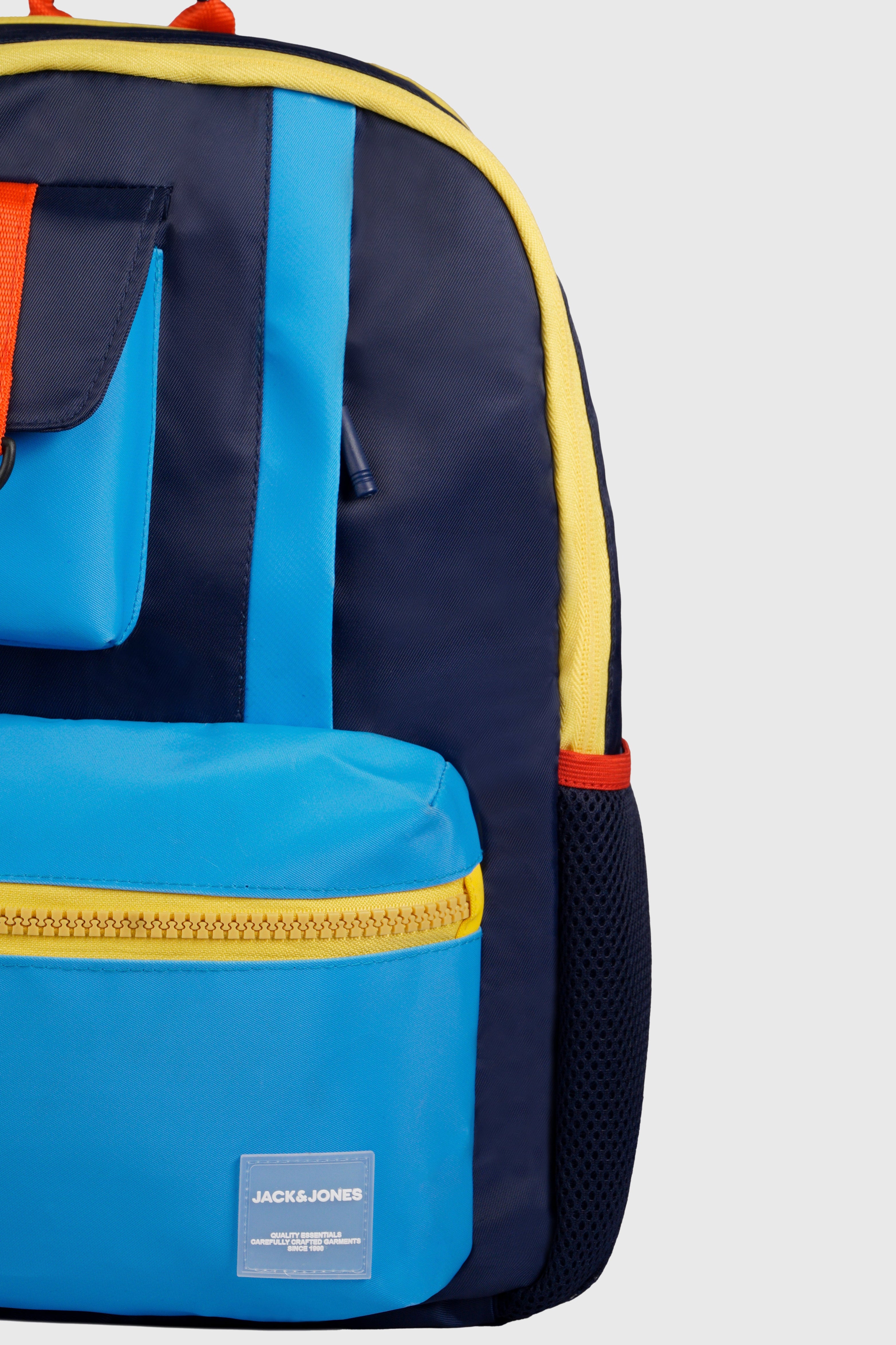 Boys Colourblocked Backpack