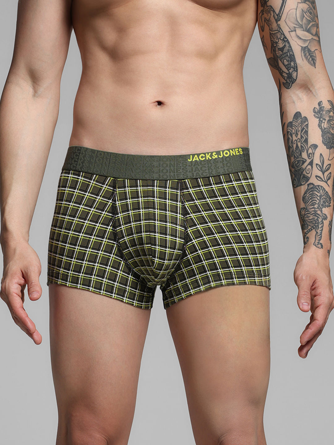 Pack of 2 Check Print Trunks