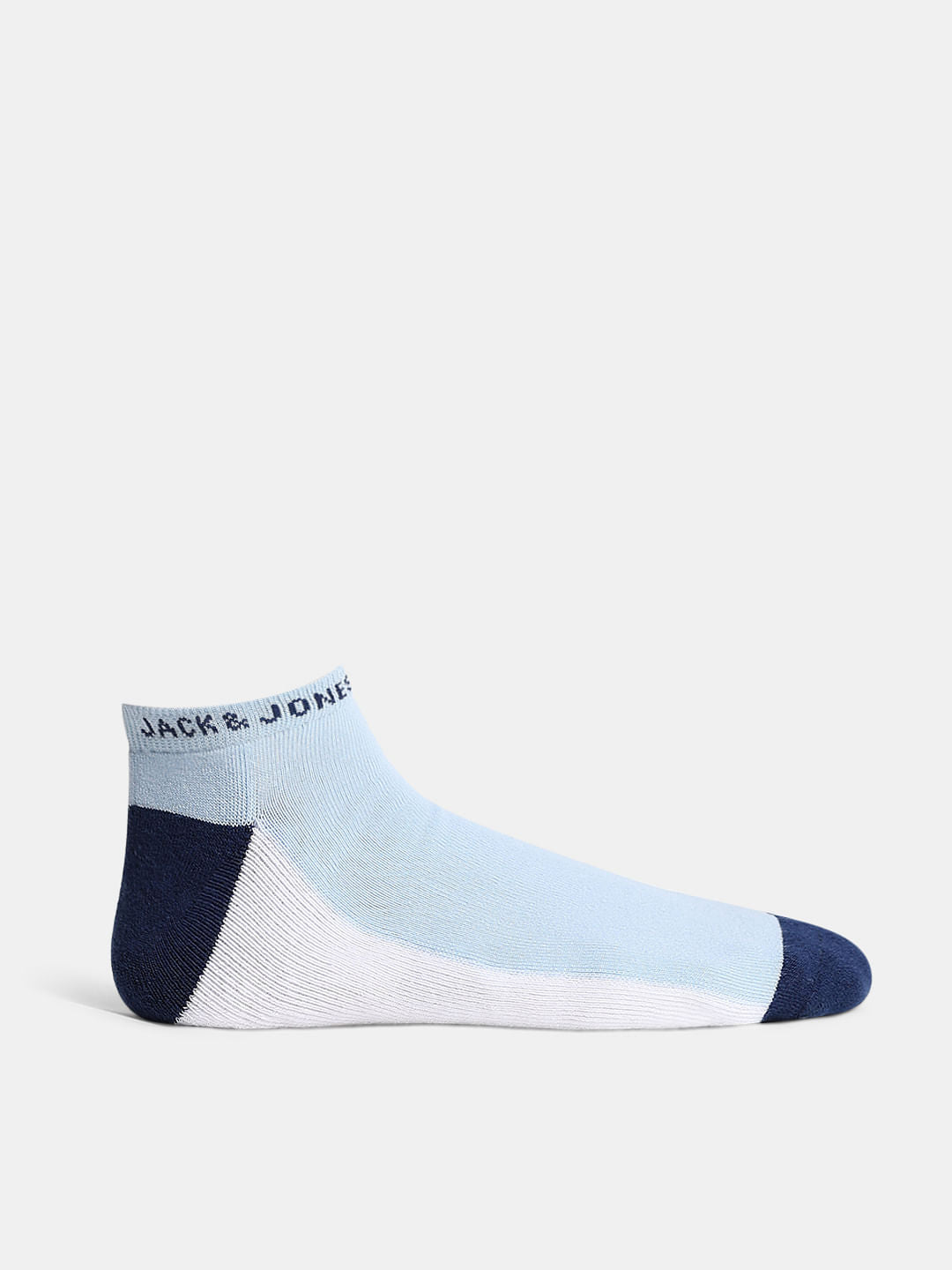 Pack Of 3 Colourblocked Ankle Length Socks