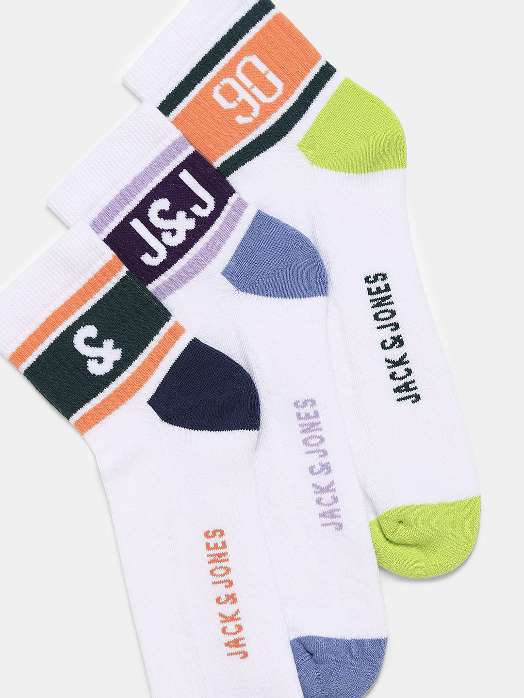 Pack of 3 Terry Mid Length Socks