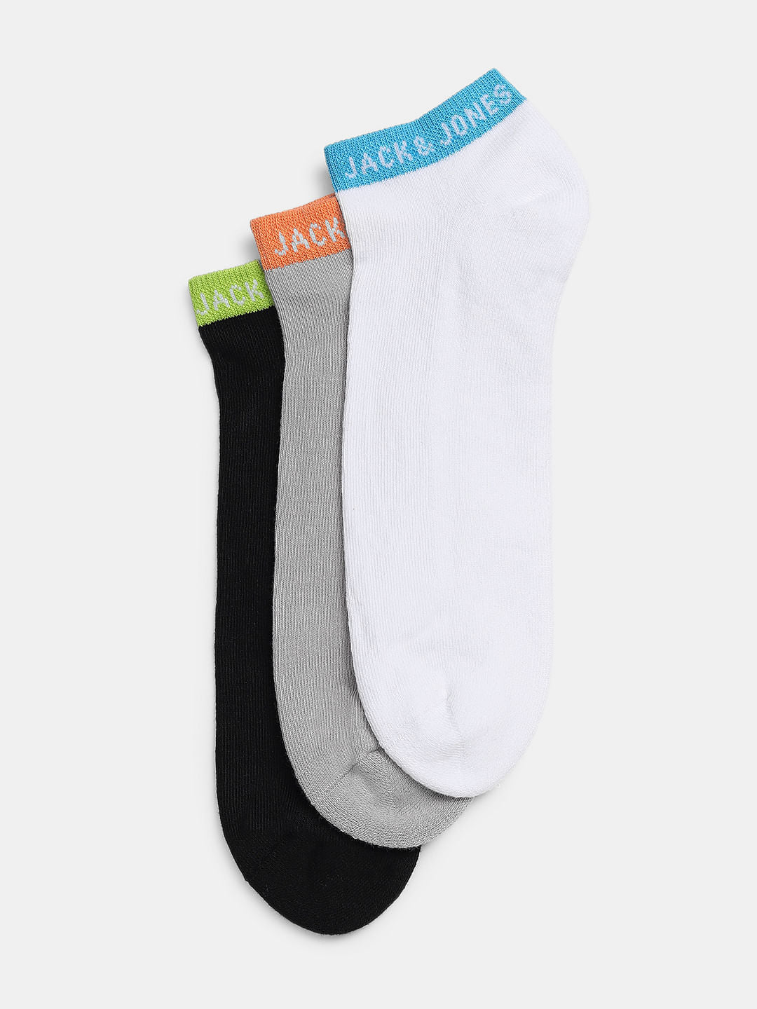Pack Of 3 Terry Ankle Length Socks - ONE