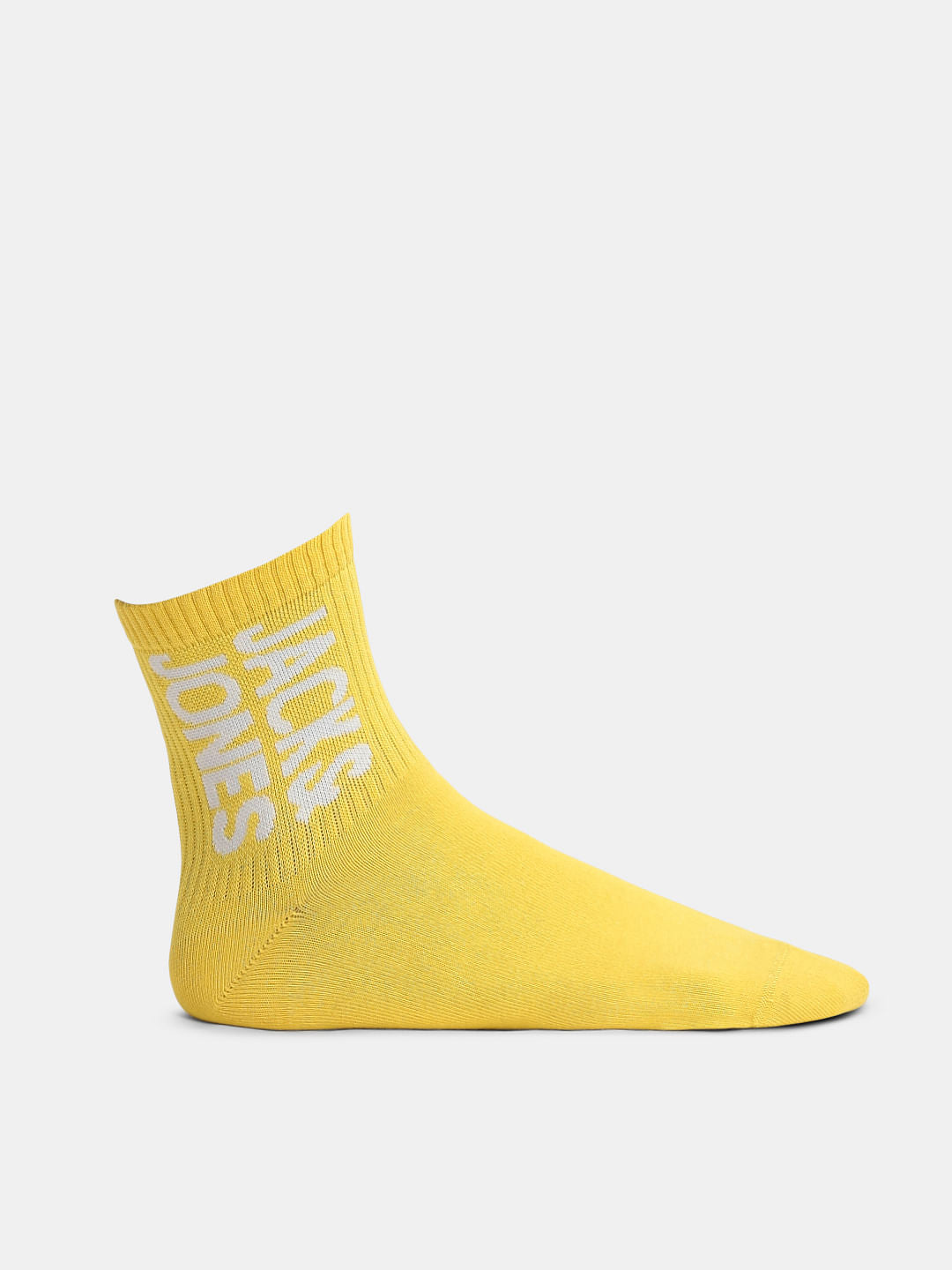 Pack Of 5 Logo Print Mid Length Socks