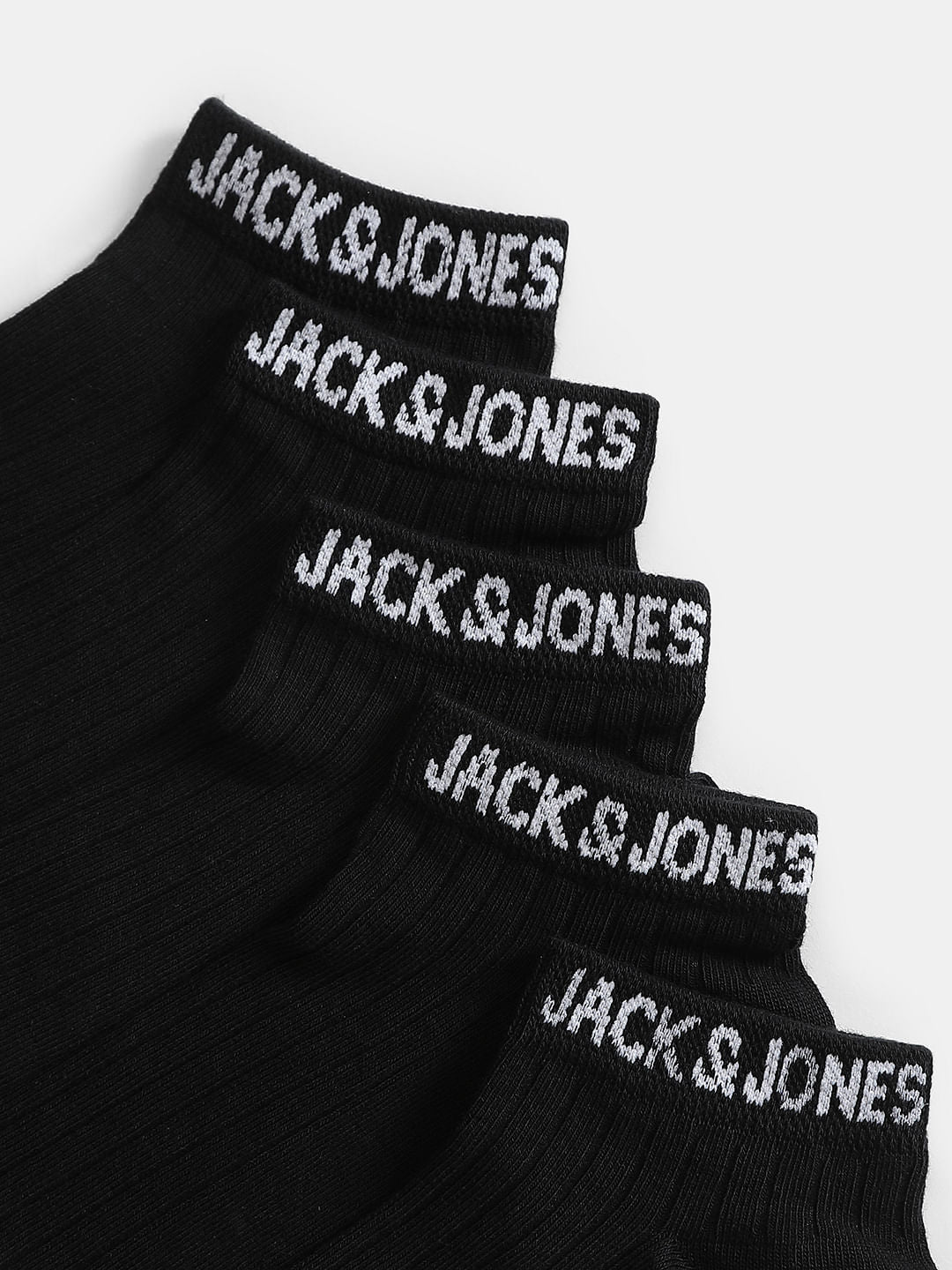 Pack of 5 Black Ankle Length Socks - ONE