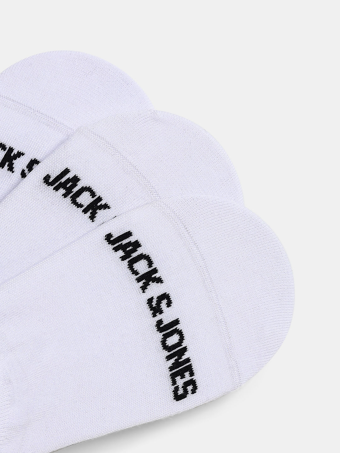 Pack Of 3 White No Show Socks