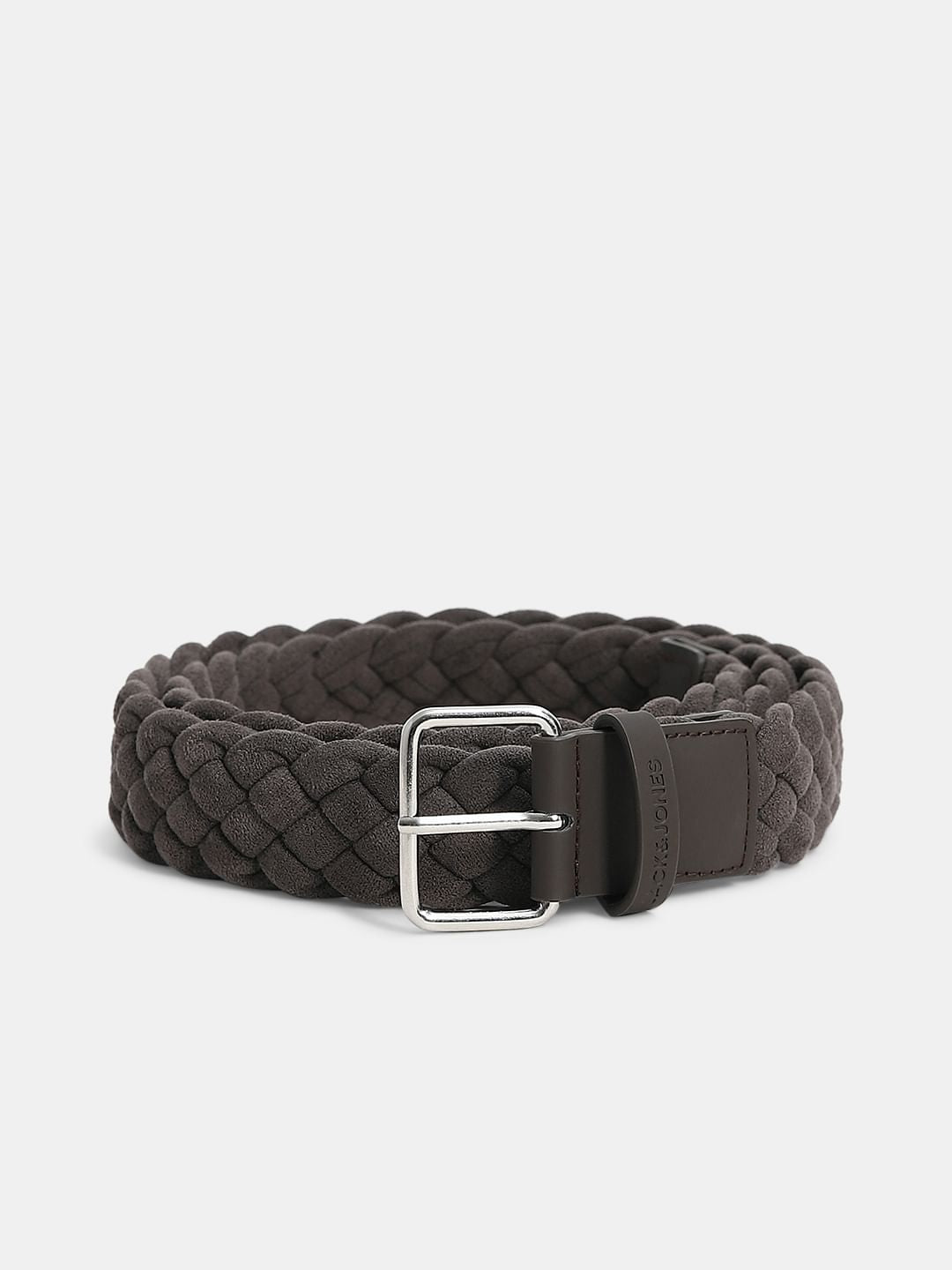 Brown Braided Belt - 105 cm