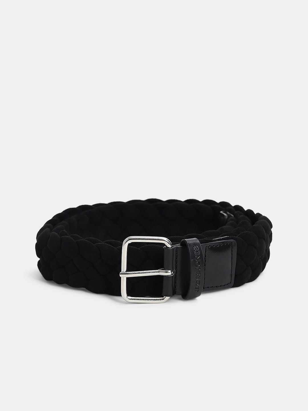 Black Braided Belt - 85 cm
