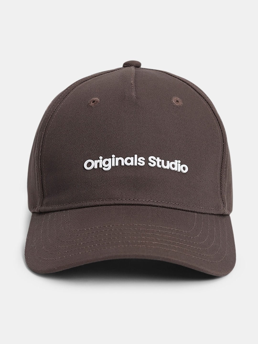 Dark Brown Cotton Cap - ONE