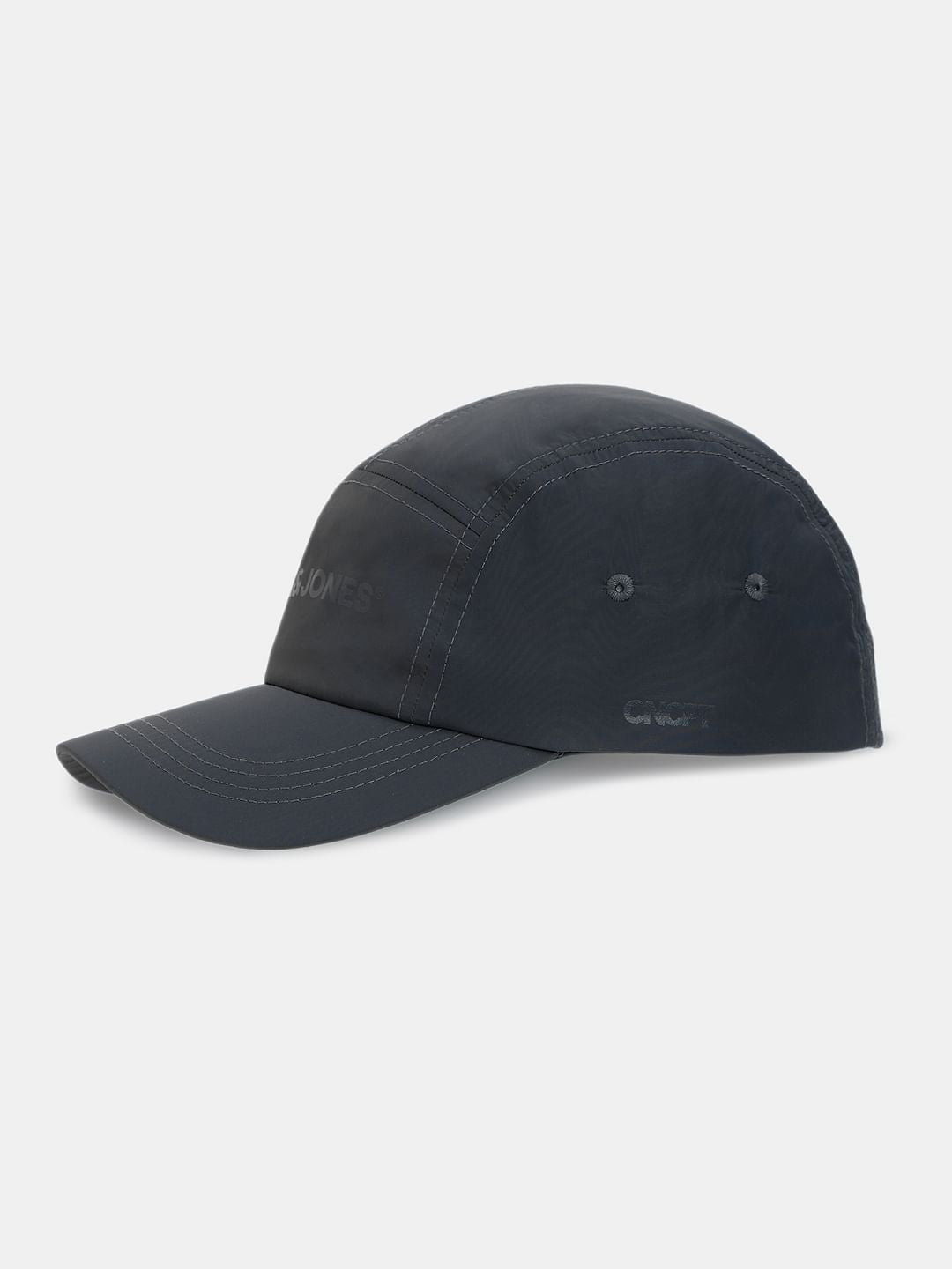 Dark Grey Logo Print Cap