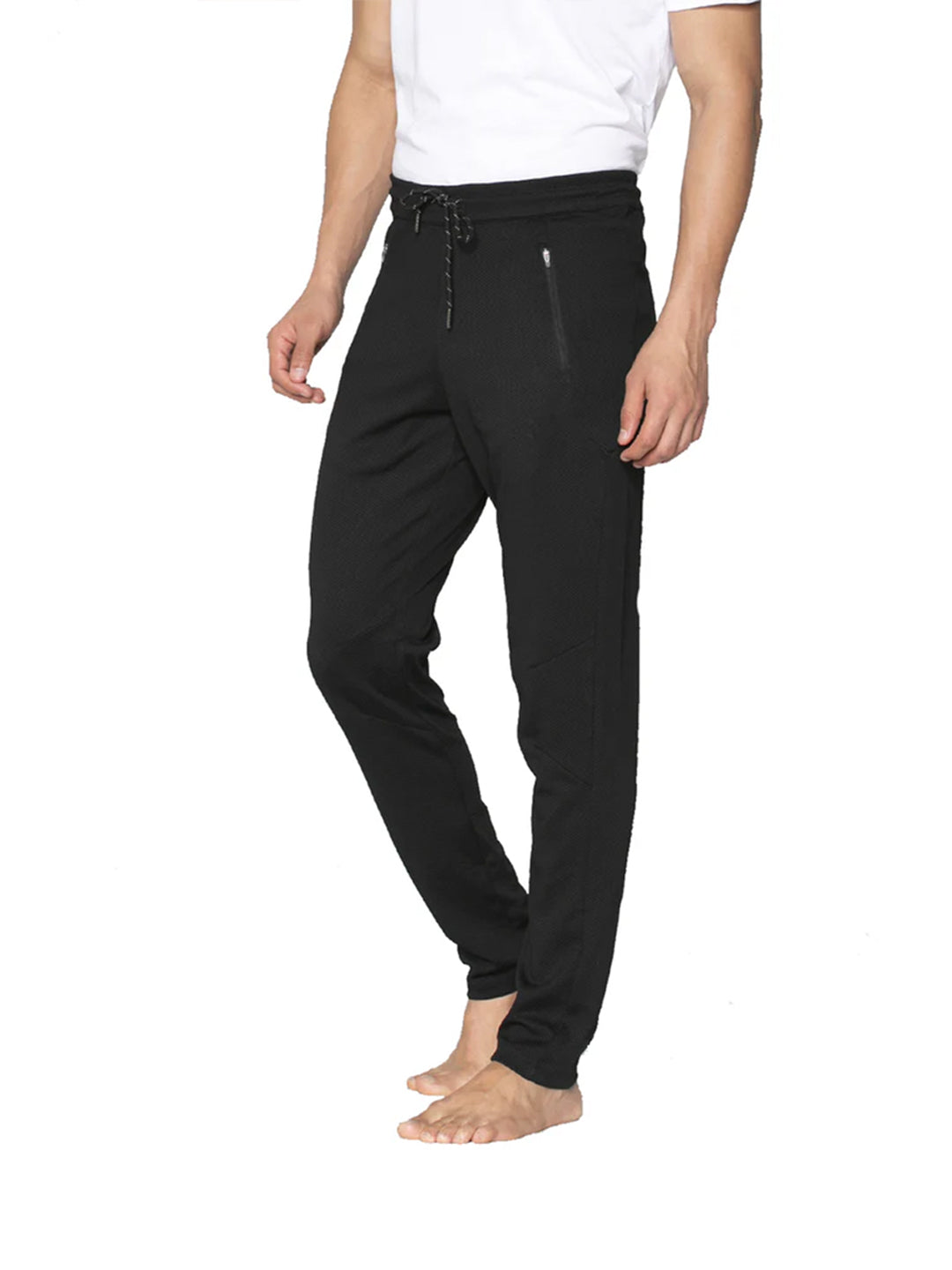 Black Regular Fit Trackpants