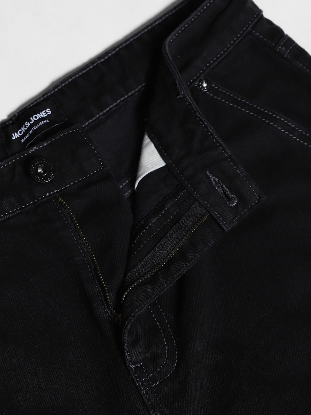 Black High Rise Dario Loose Fit Jeans