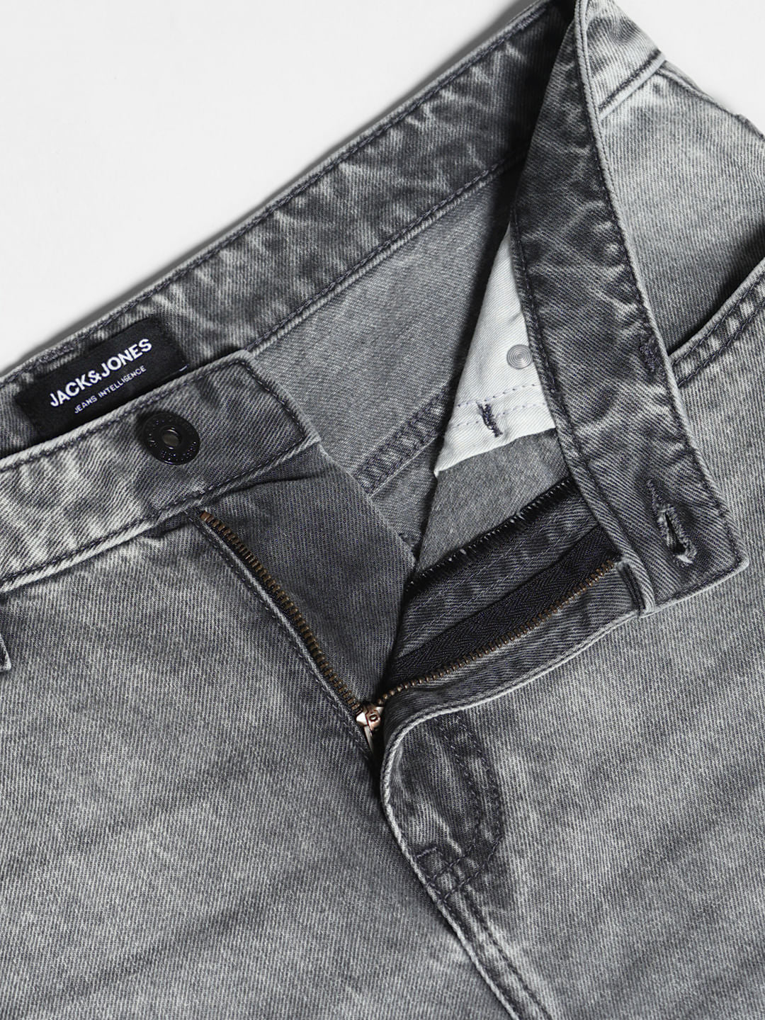 Light Grey High Rise Dario Loose Fit Jeans