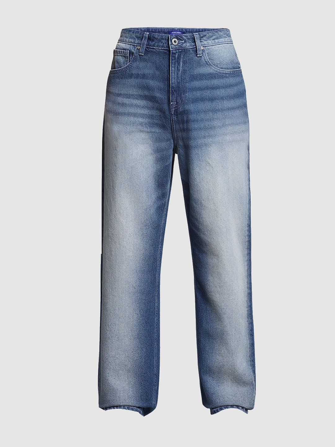 Light Blue High Rise Dario Loose Fit Jeans