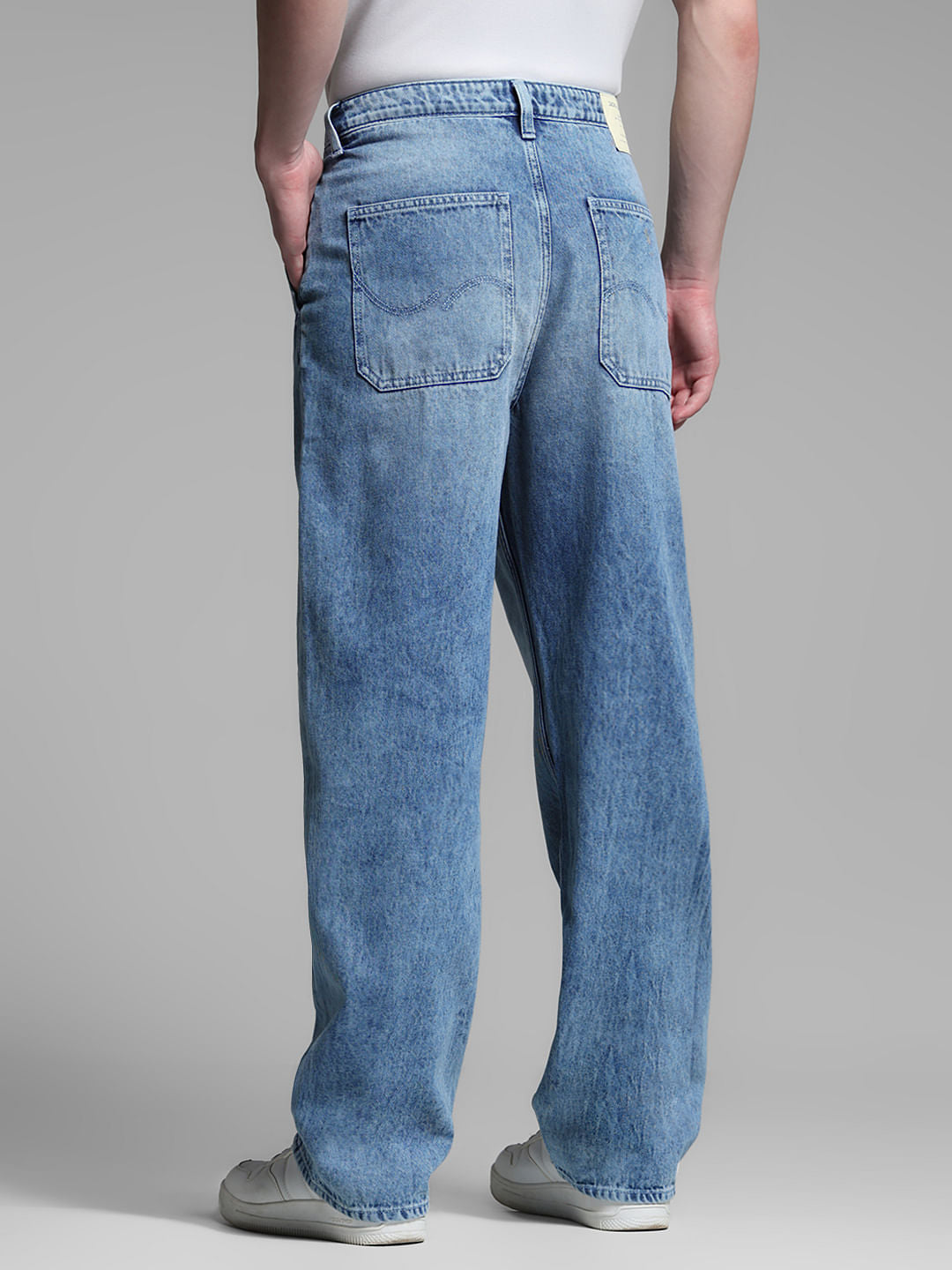 Light Blue High Rise Dario Loose Fit Jeans