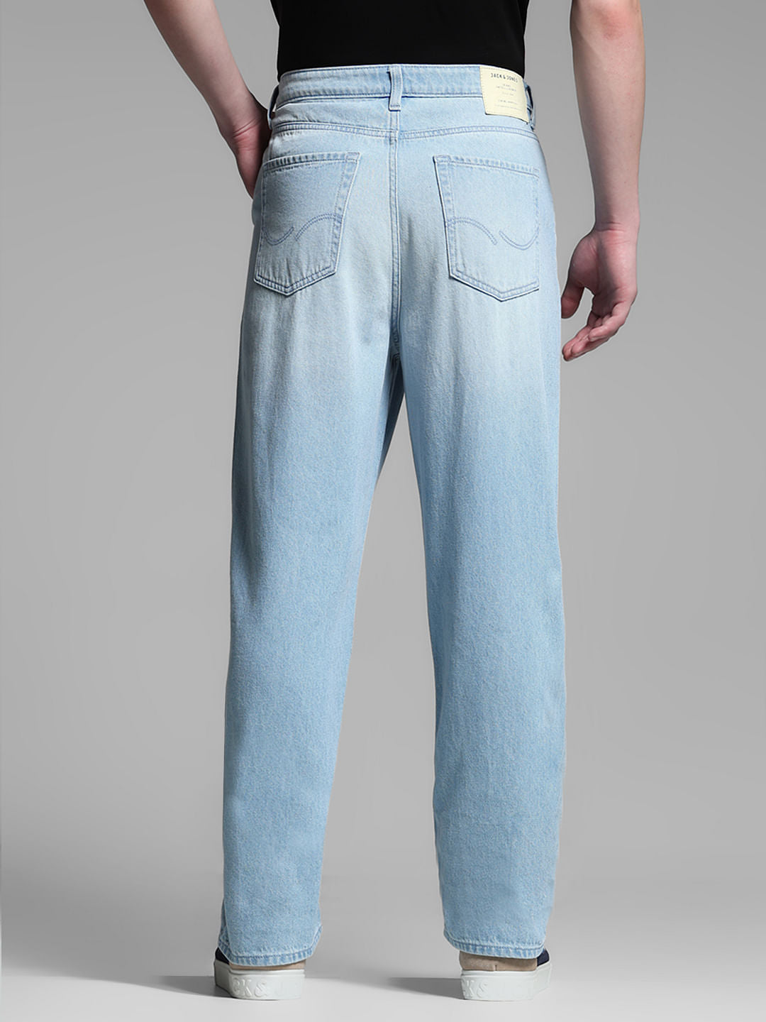 Light Blue High Rise Dario Loose Fit Jeans