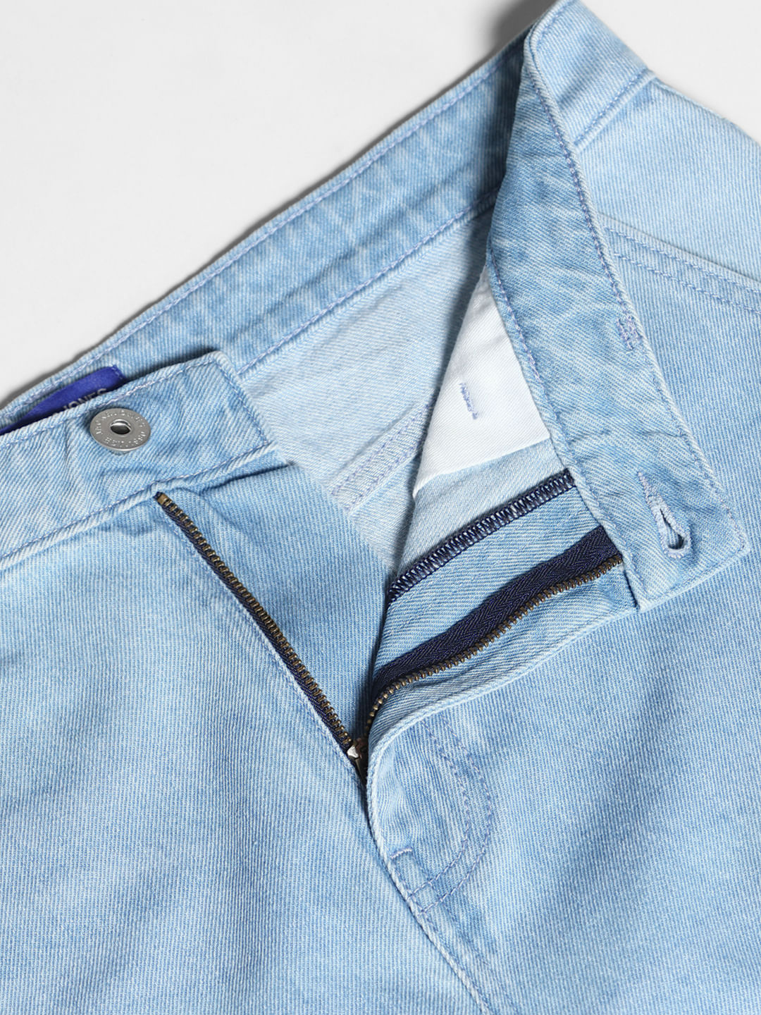 Light Blue High Rise Dario Loose Fit Jeans