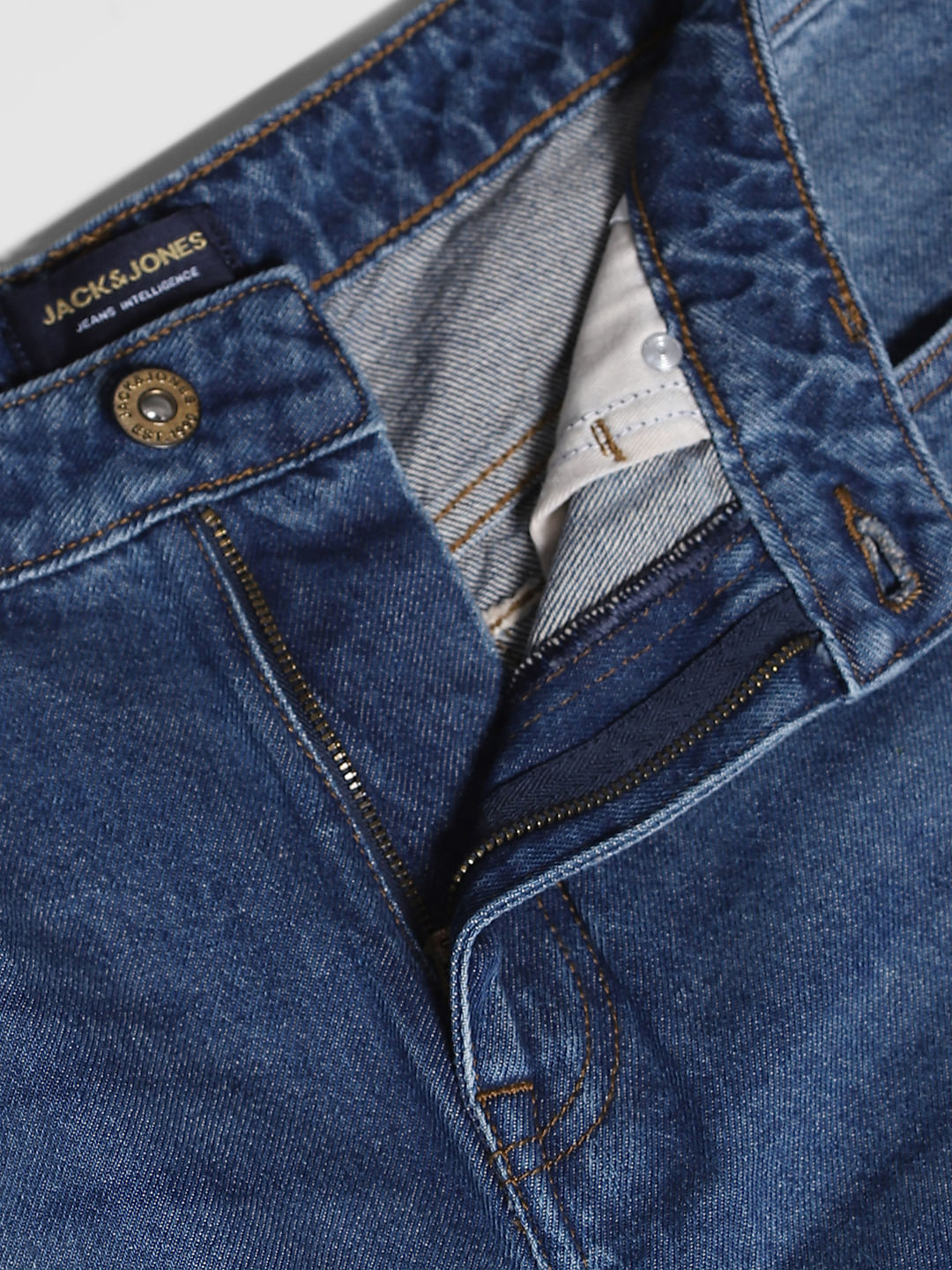 Blue High Rise Dario Loose Fit Jeans