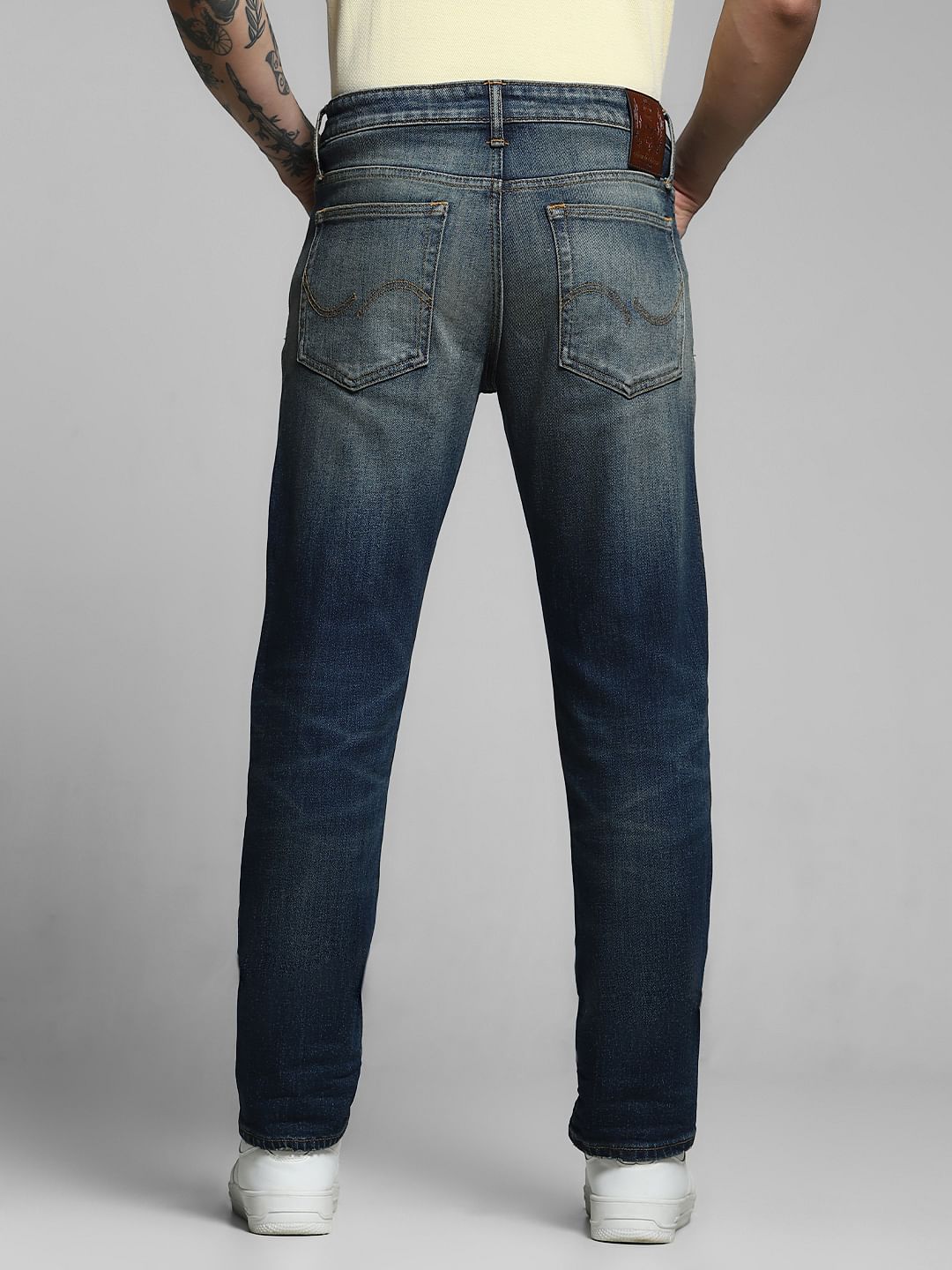 Mildly Distressed Glenn Slim Fit Jeans