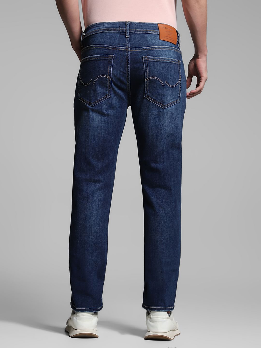 Dark Blue Low Rise Ben Skinny Jeans