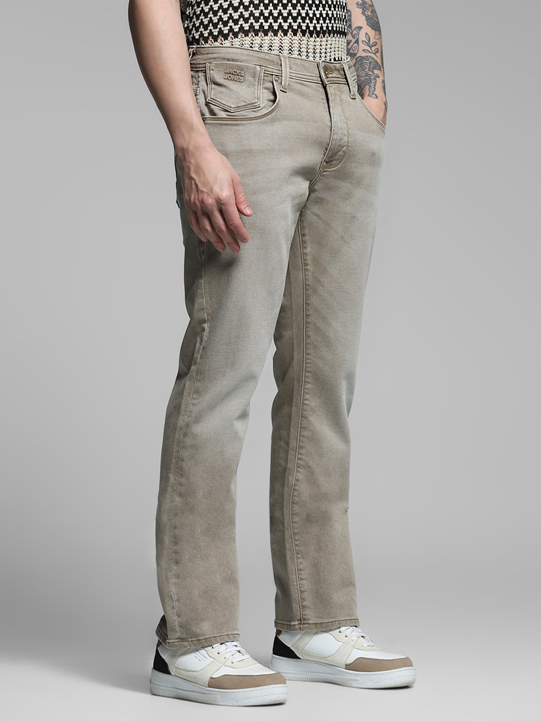 JACK&JONES Brown Regular Fit Jeans