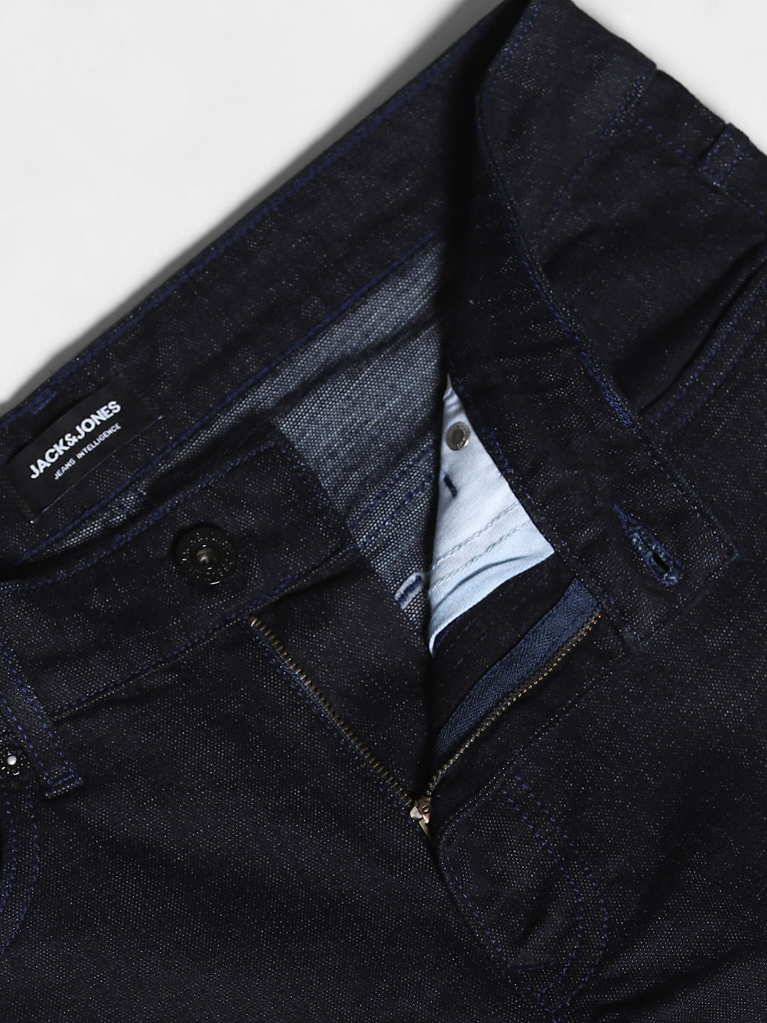 Black Low Rise Glenn Slim Fit Jeans