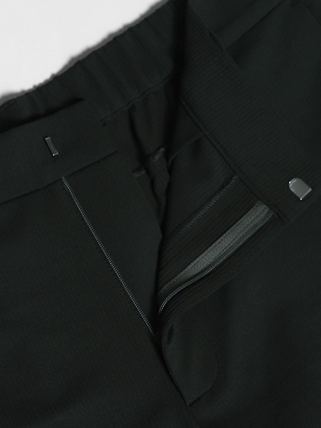 Olive Mid Rise Regular Fit Pants