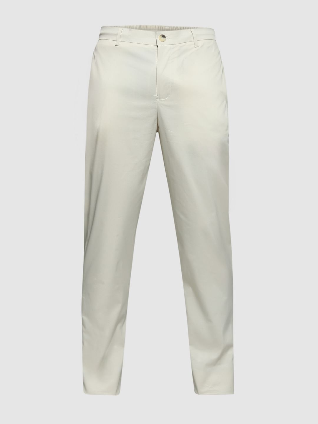 Light Green Mid Rise Pants