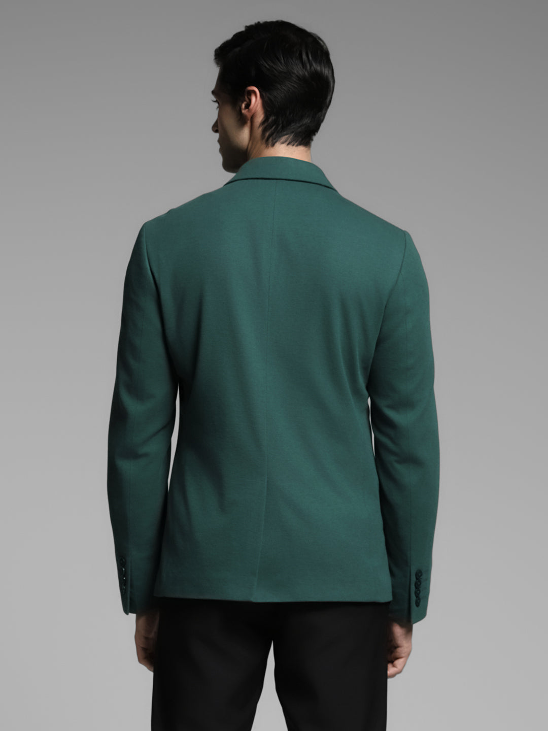 Turquoise Tailored Slim Fit Blazer