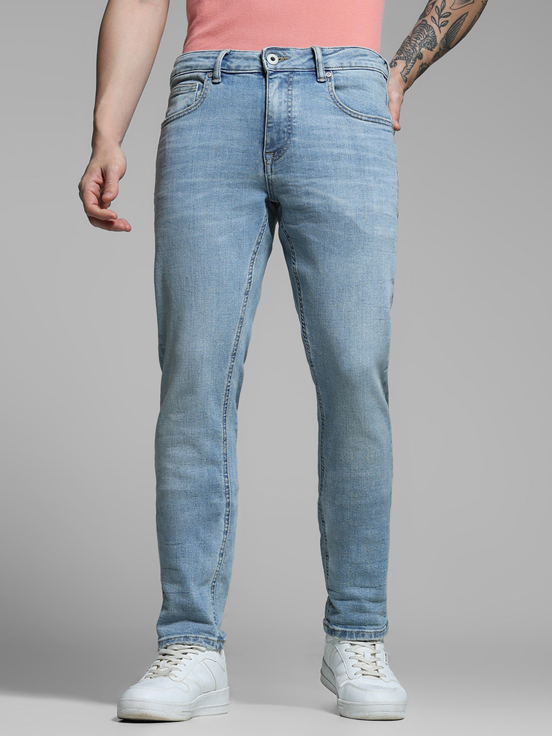 Light Blue Glenn Slim Fit Jeans - 28/30